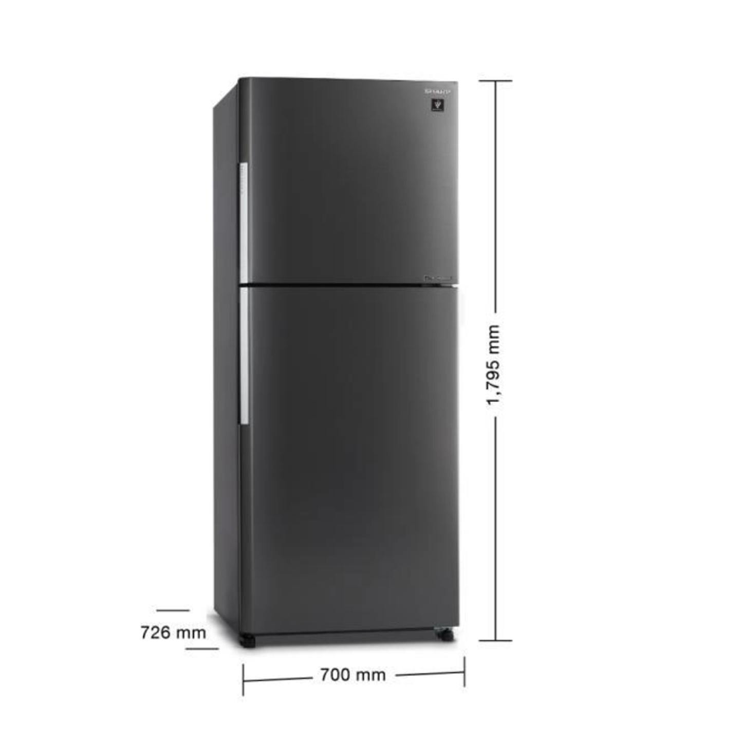 Sharp 500L J-Tech Inverter Refrigerator (SJ5522MDS)