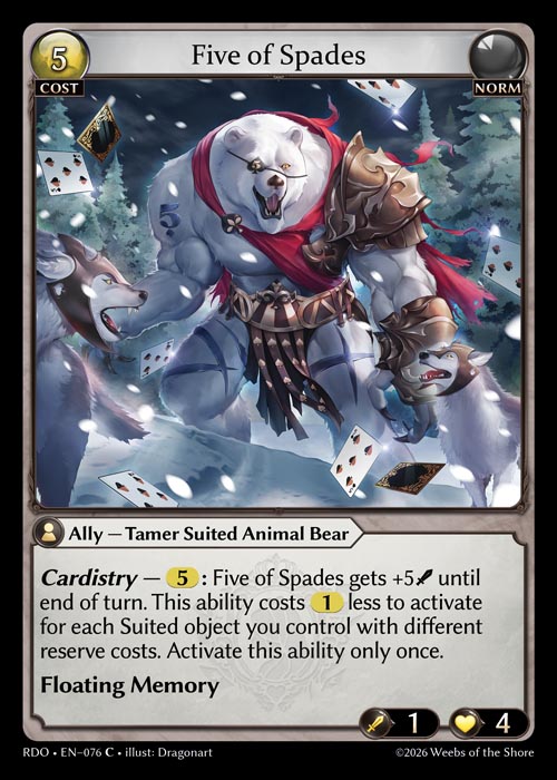 Five of Spades / RDO-076 (C)