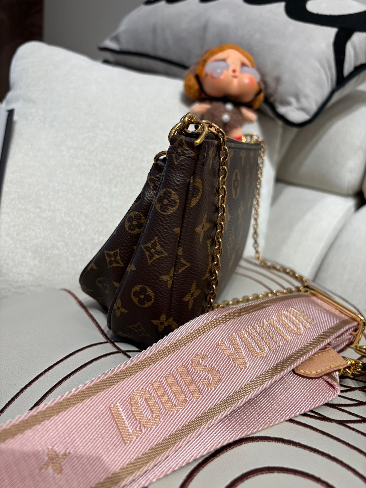 Lv Multi Pochette Accessoires 5合1 100%Authentic ,95%new ✅dust bag