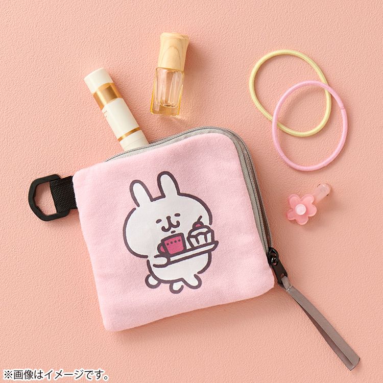 日本 kanahei YURUTTO STORE 拉鍊小袋 pouch