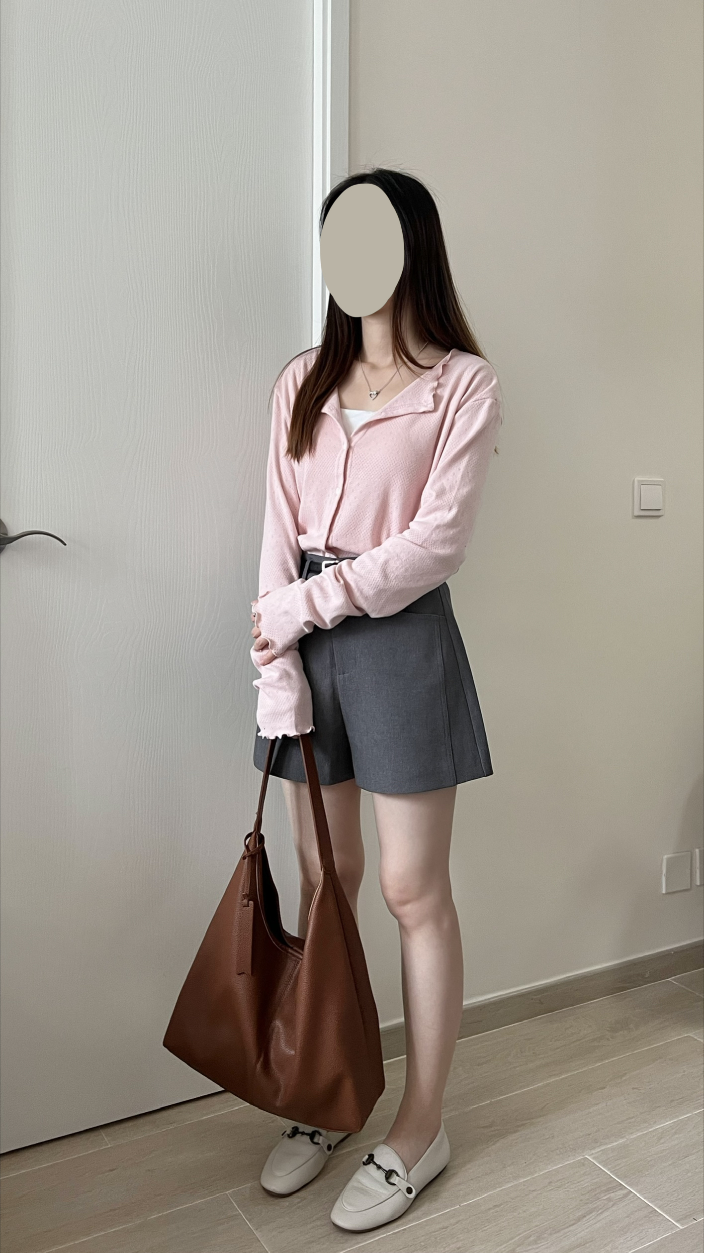 櫻花木耳邊上衣 溫柔斯文