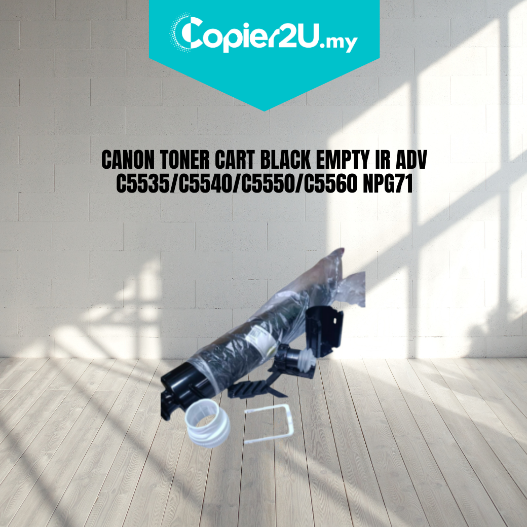 CANON TONER CART BLACK EMPTY IR ADV C5535/C5540/C5550/C5560 NPG71