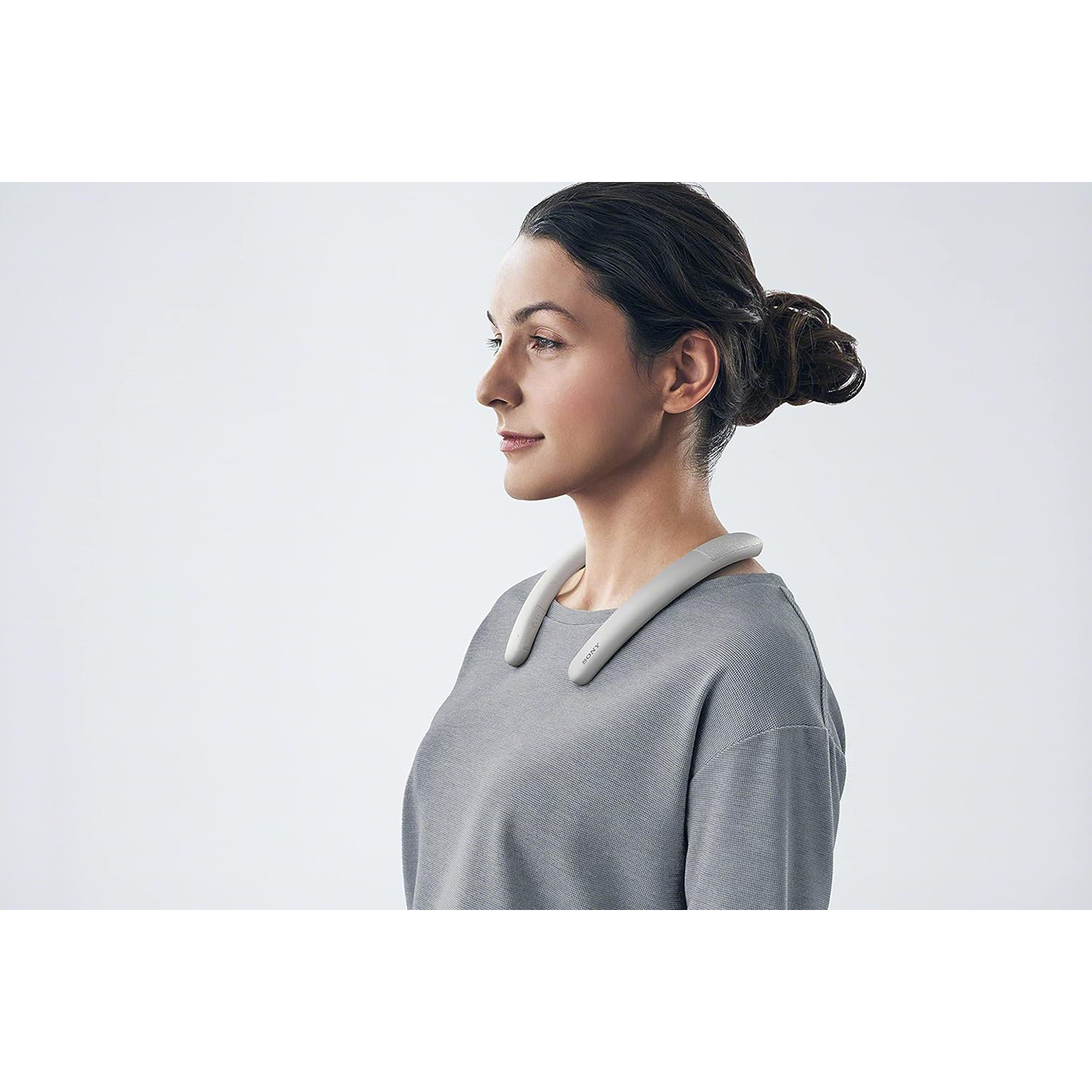 Sony Wireless Neckband Speaker White (SRS-NB10)