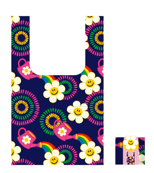 【台灣】 Wiggle Wiggle 背心購物袋（4款可選）