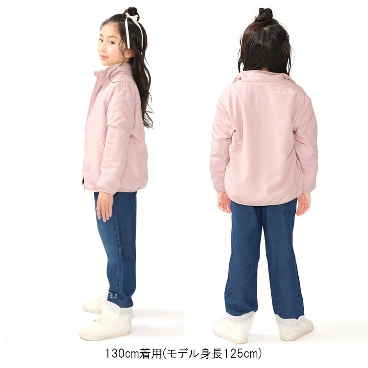 🆕【⭐訂購⭐】🇯🇵日本直送 純色 x 緞帶圖案 滌綸/絨毛 #雙面外套［2款選］🌀 [ELJA-0147][261116]
