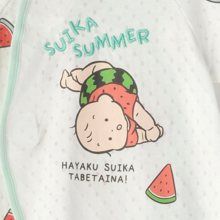 🇯🇵限量預訂 日本直送🇯🇵Oonotaro大野太郎人物西瓜印花短袖連身服