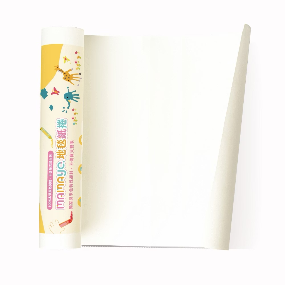 Mamayo桌上型塗鴉紙捲-中(30mx30cm)