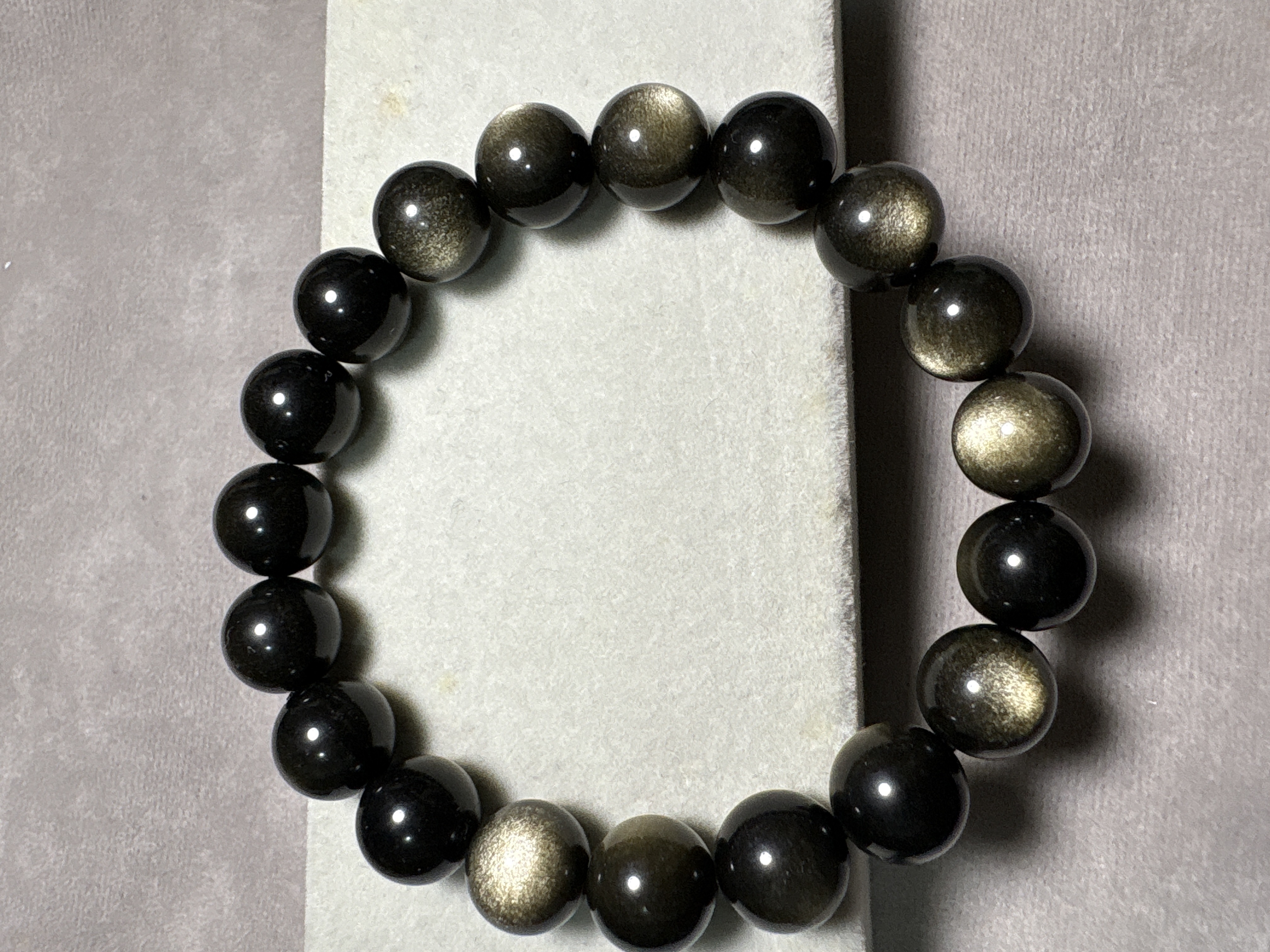 金曜石手串No.4490 ｜10mm珠16cm手圍