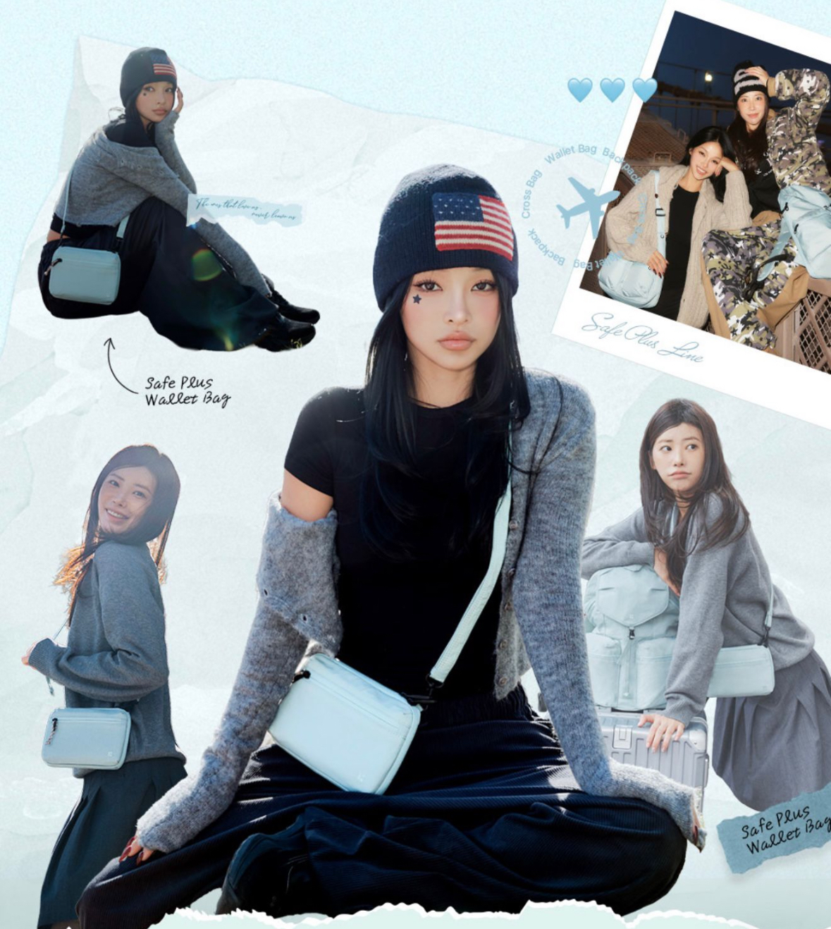 *🇰🇷韓國直送Branden Safe Plus防盜旅行Wallet Bag*