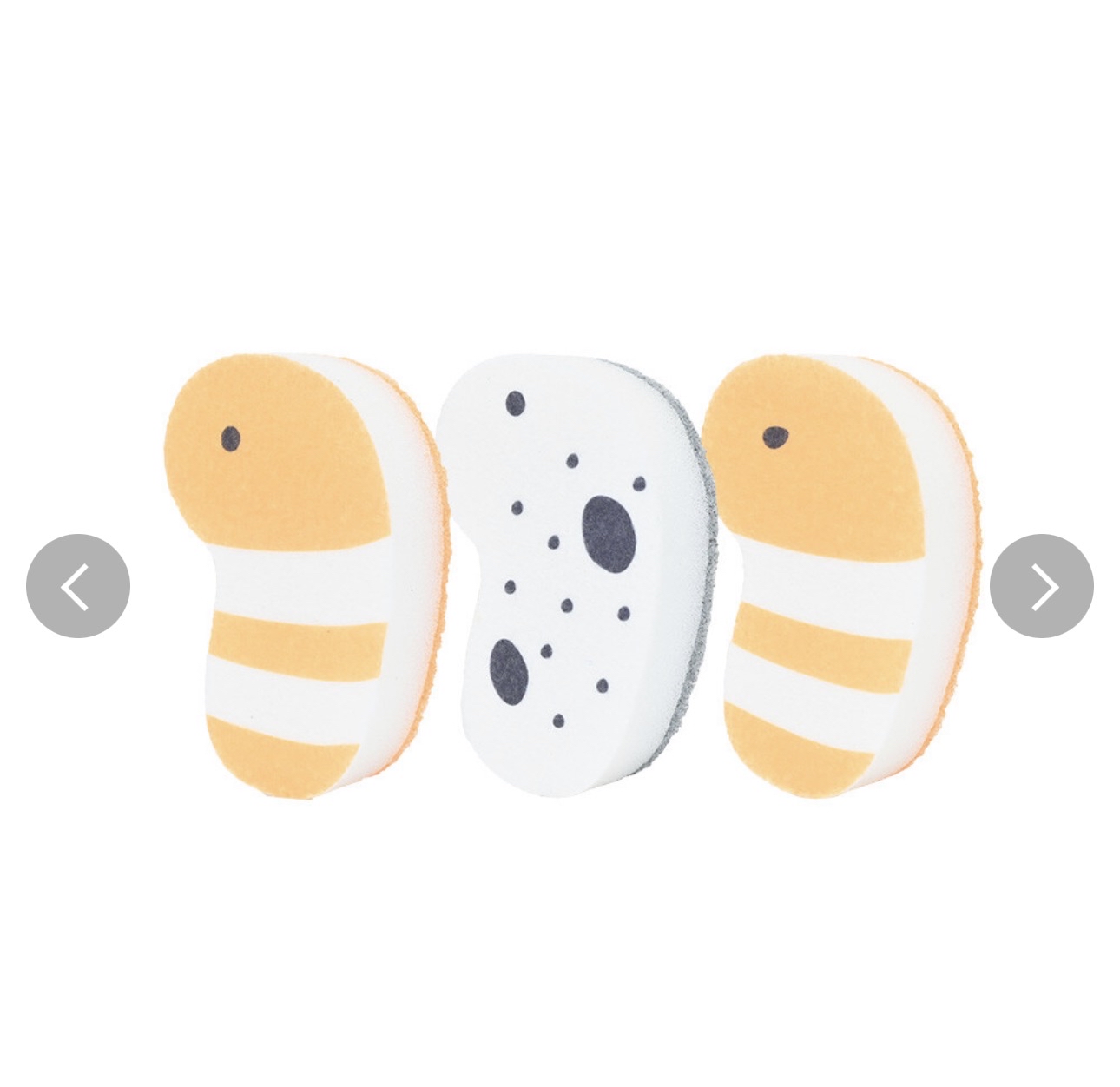日本進口海洋生物無紡布海綿(3pcs)