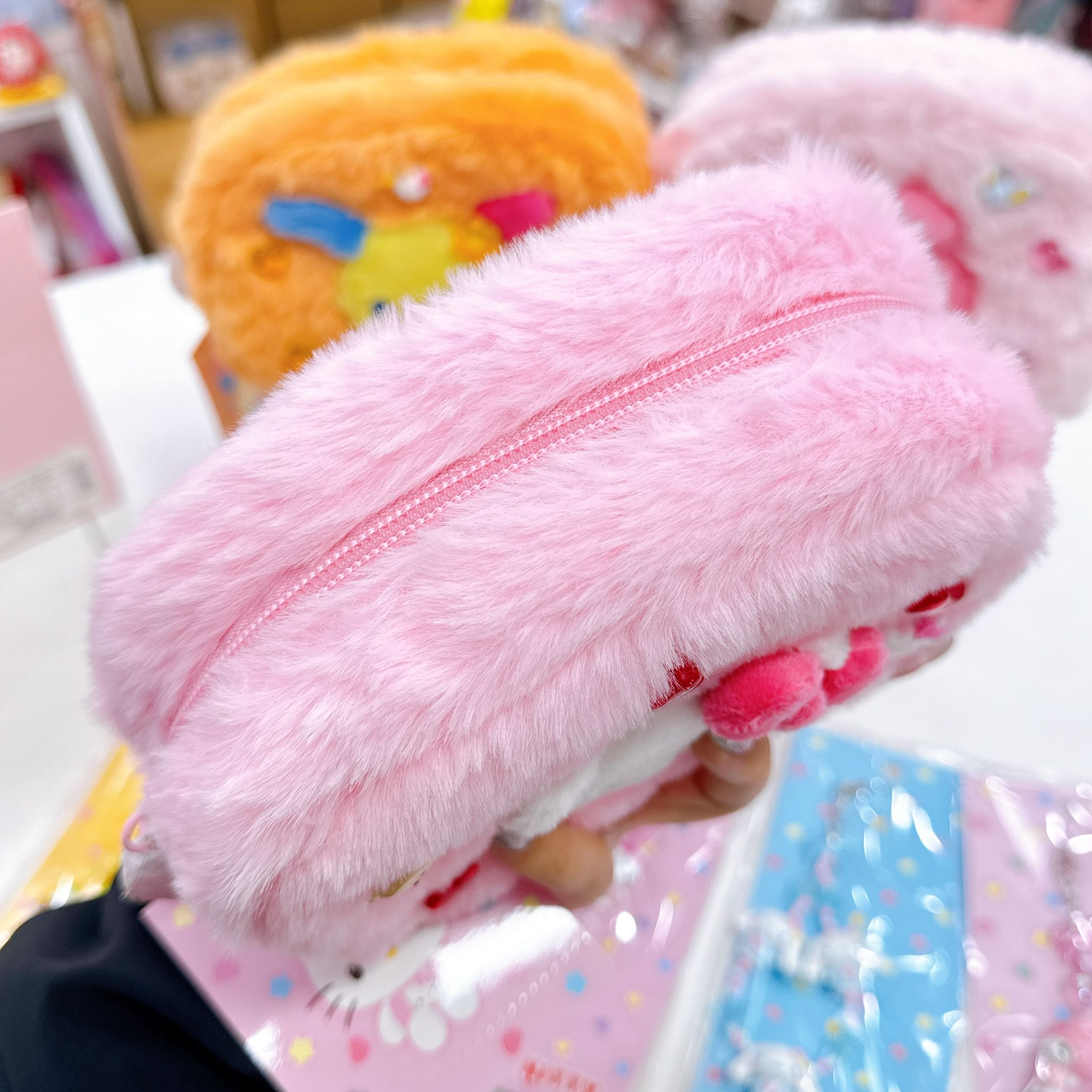 日本直送日本版3D珠子系列電話繩/化妝袋/盲盒髮夾，散子包（隨機抽出）