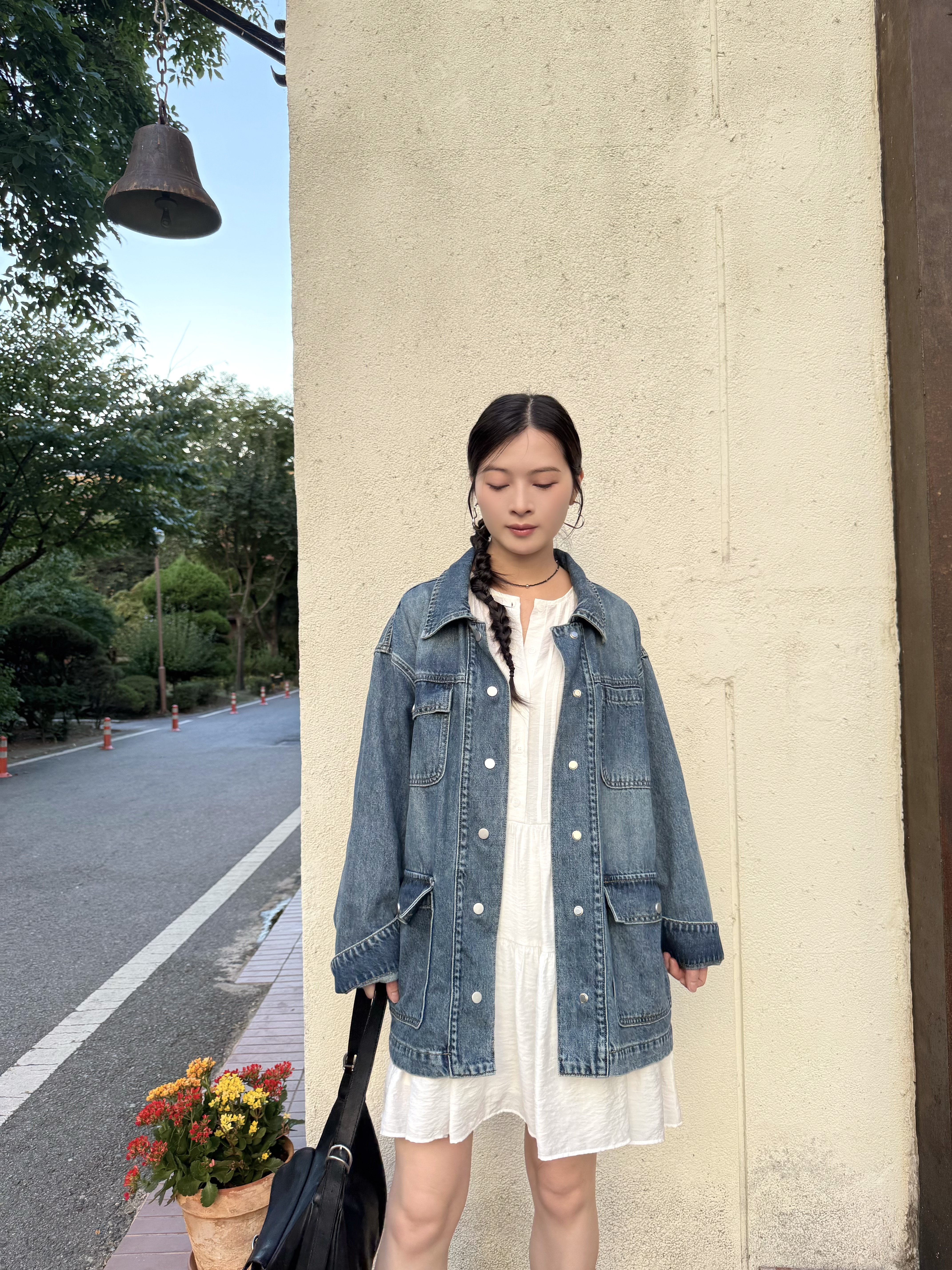 F15 四袋牛仔褸
