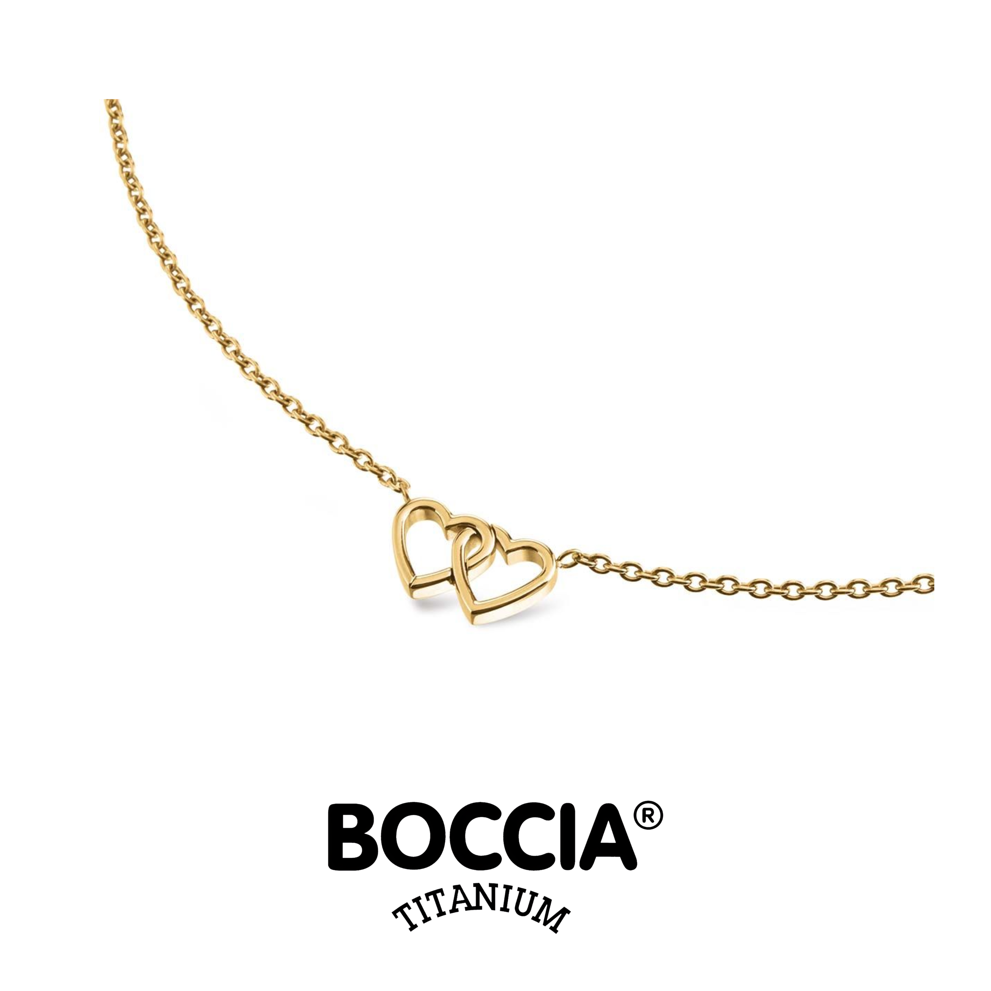 Boccia Titanium 08023-02 鈦金屬 / 鍍金項鍊 
