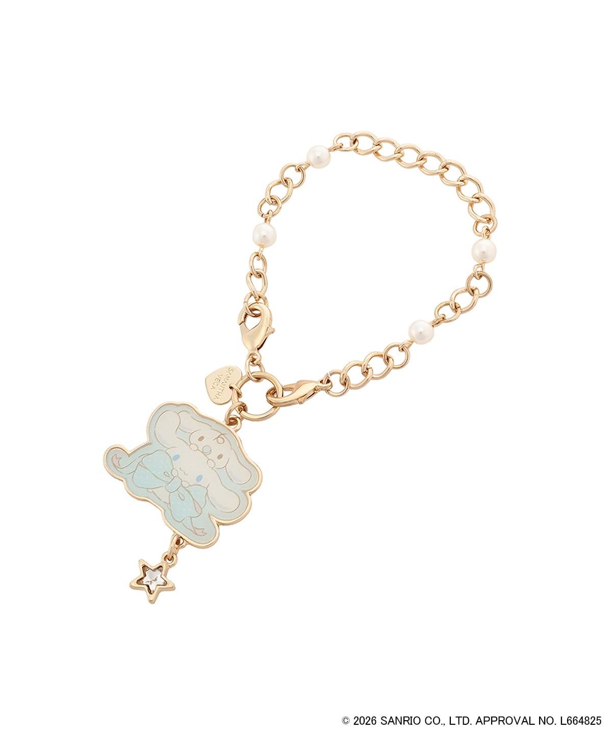🎀【預訂】SAMANTHAVEGA x Sanrio Keychain - Cinnamoroll