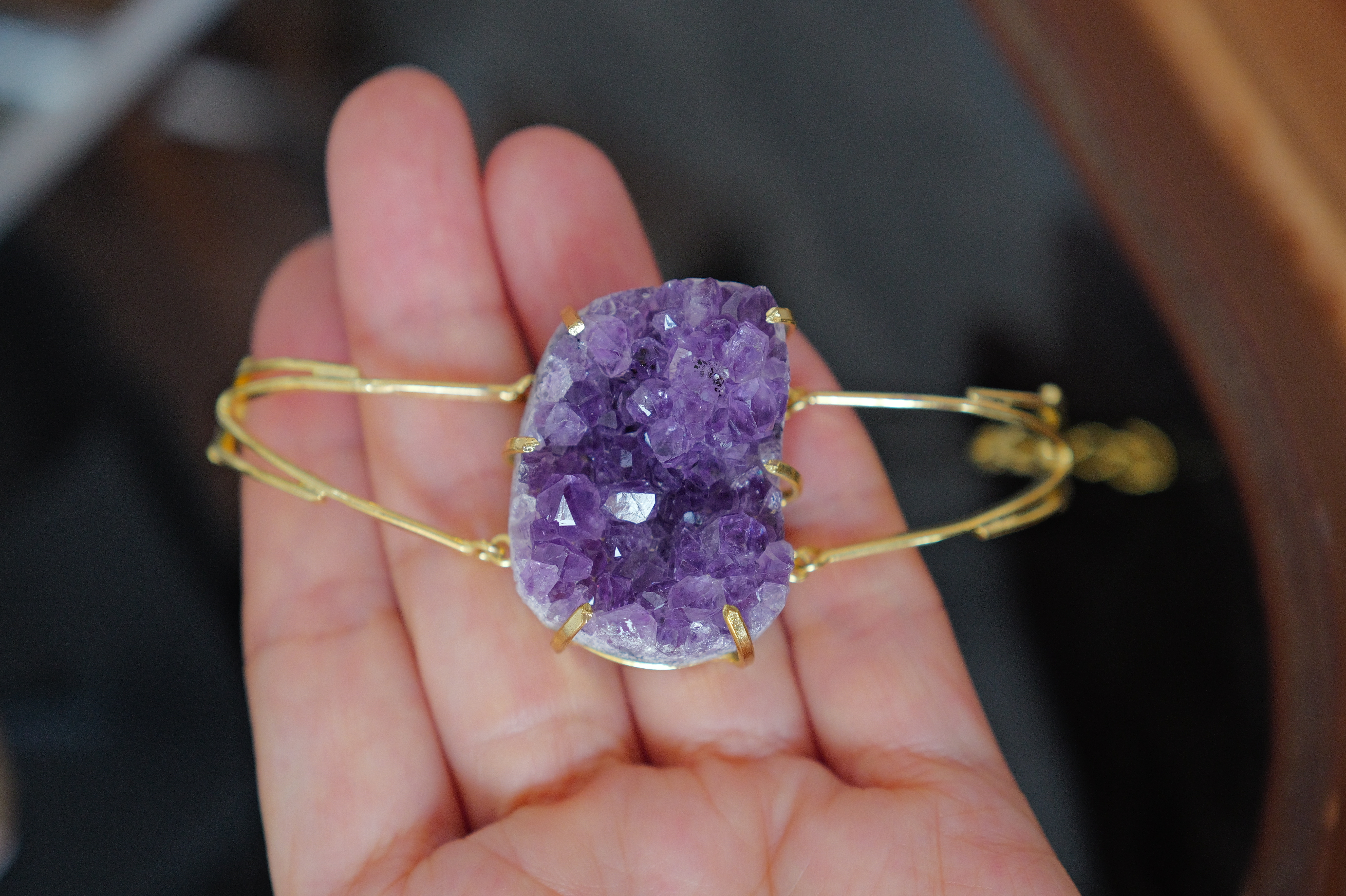 ༒紫水晶簇手鐲༒ AM.930AC1AG2s-RA*ATA-