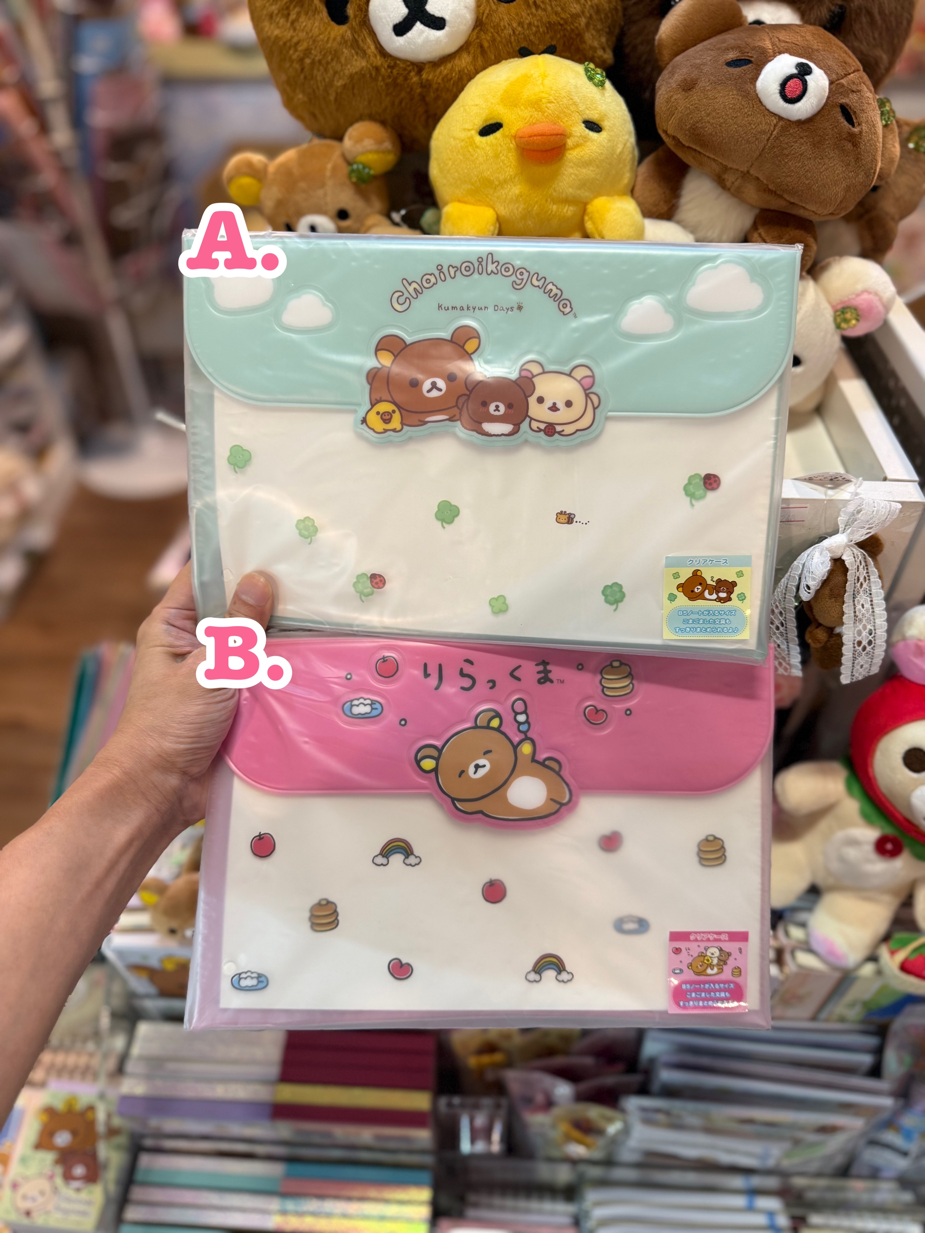 《現貨》全新rilakkuma B6 文件收納袋
