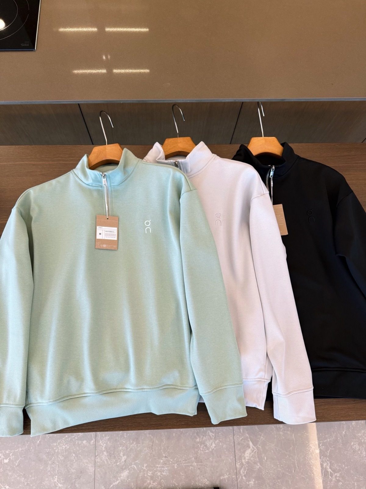On Quarter-Zip Fleece Sweatshirt 半拉鍊立領薄絨衛衣