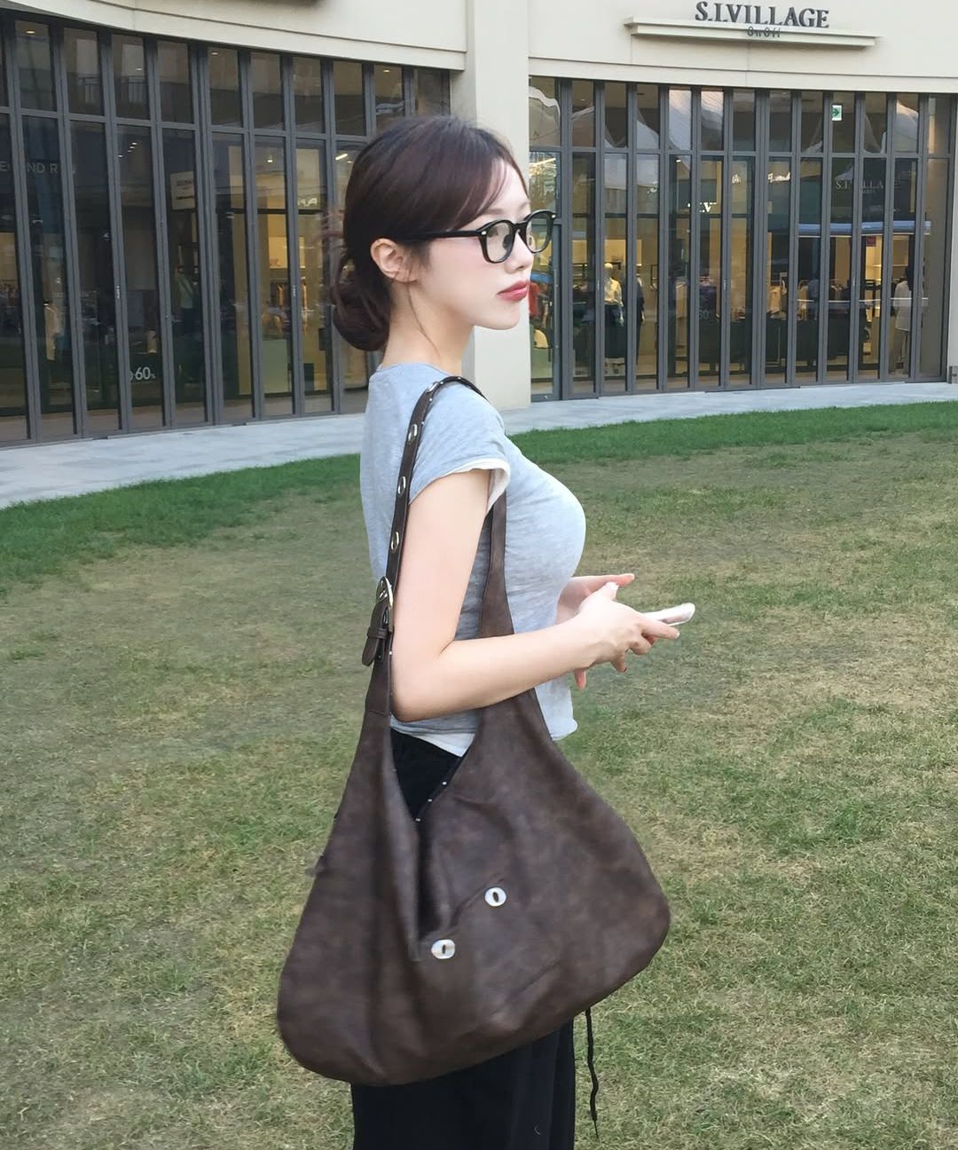 🇰🇷訂購｜Leterie｜BUCKLE REVERSIBLE SHOULDER BAG 4色 