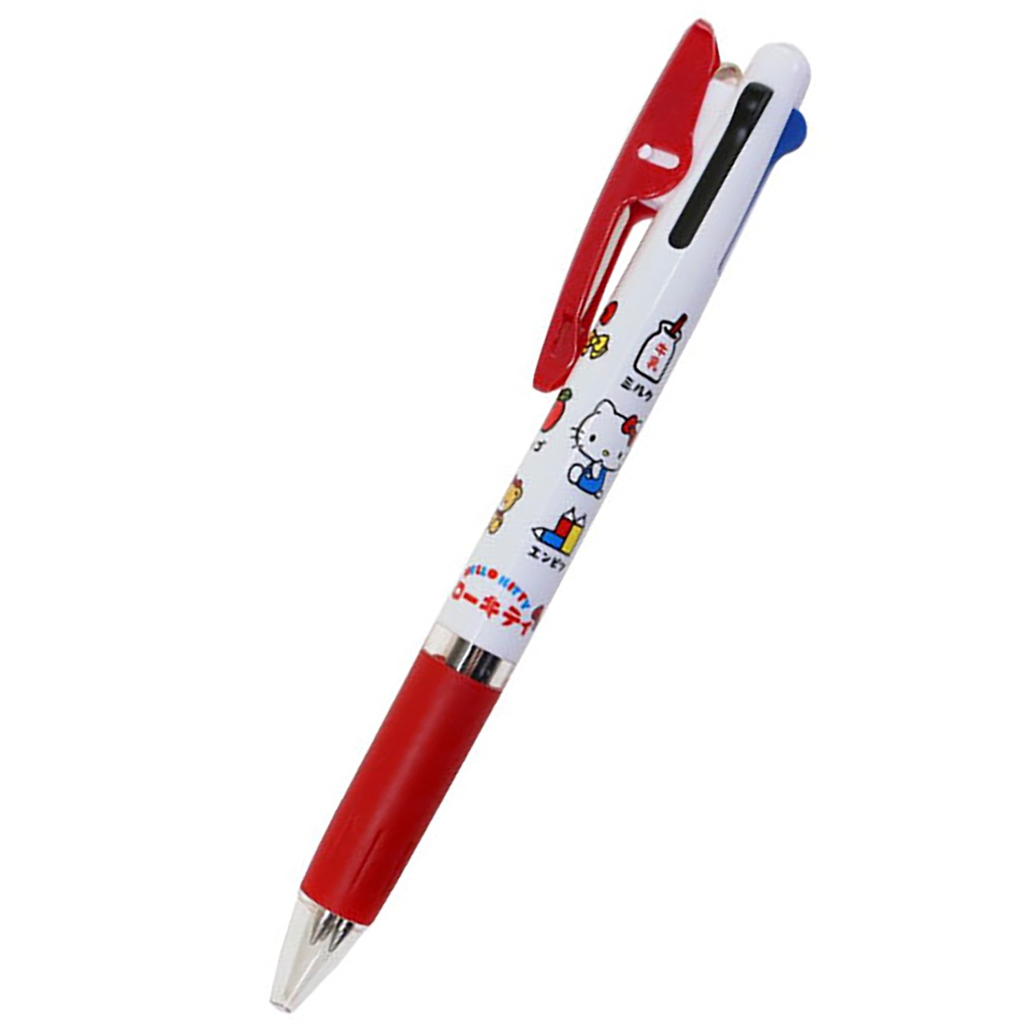 Sanrio - 三色筆 (紅白色Hello Kitty日常款)