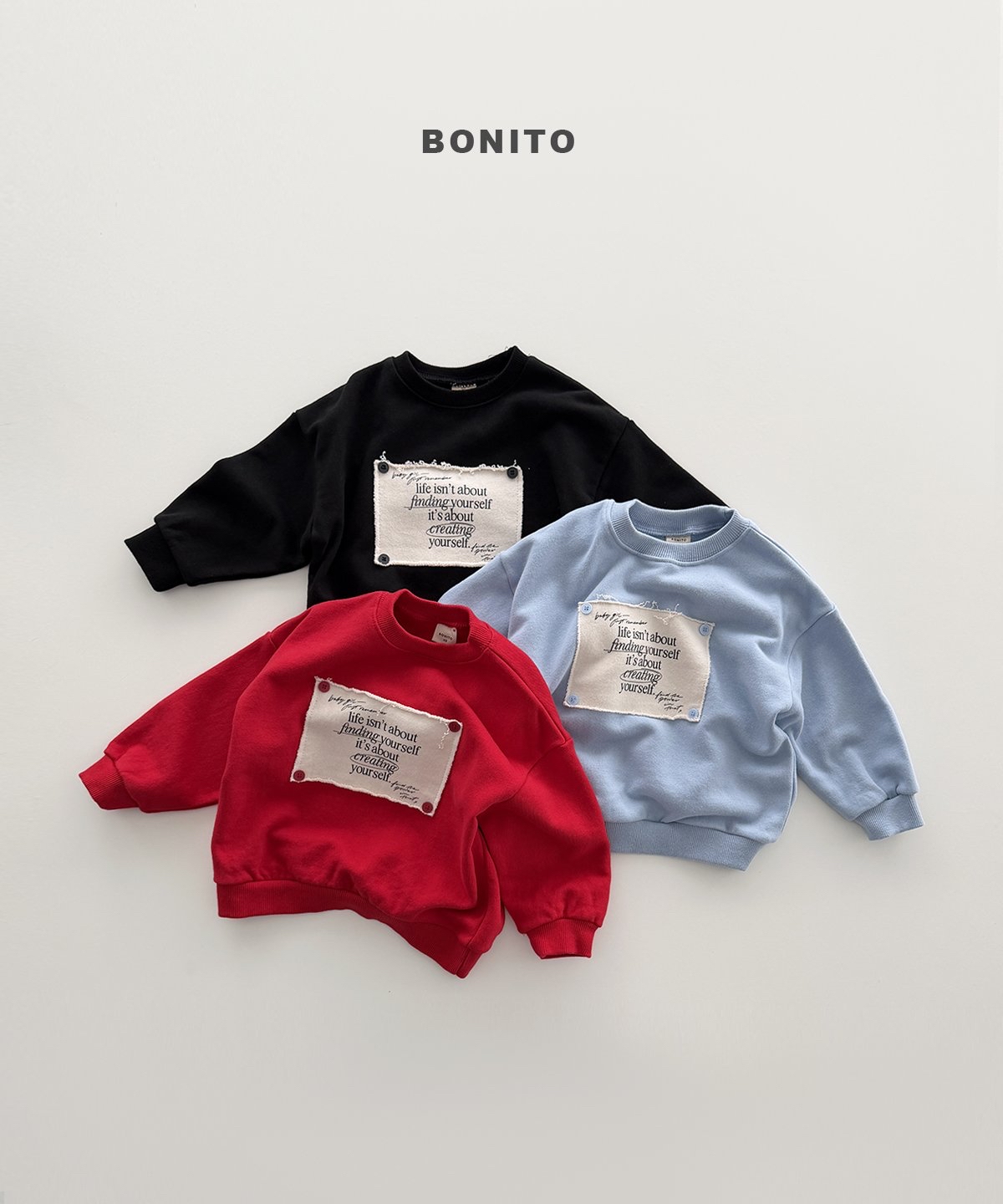Bonito | Remember Button Sweatshirt