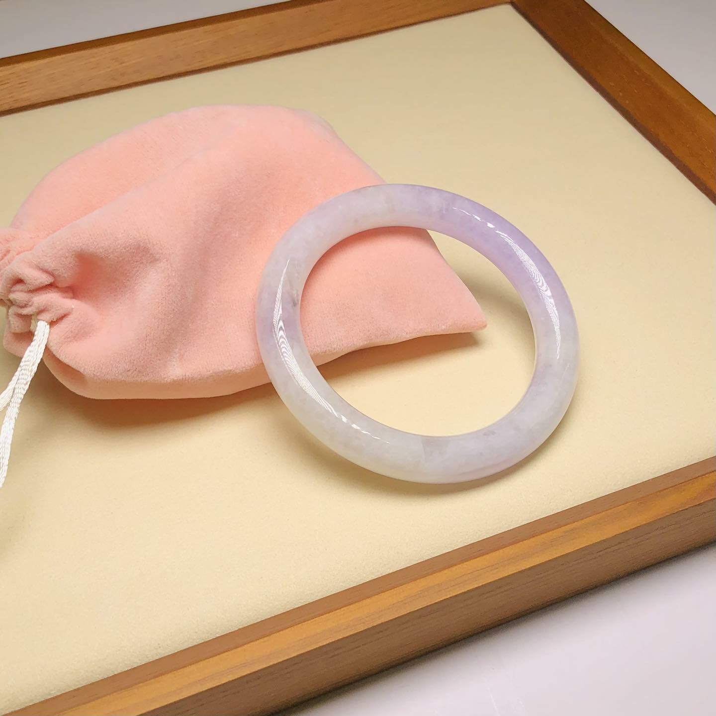 冰藍紫圓鐲56.7mm