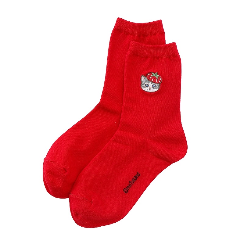 🎀【預訂】 mofusand 草莓🍓系列 Red Socks 22-24cm