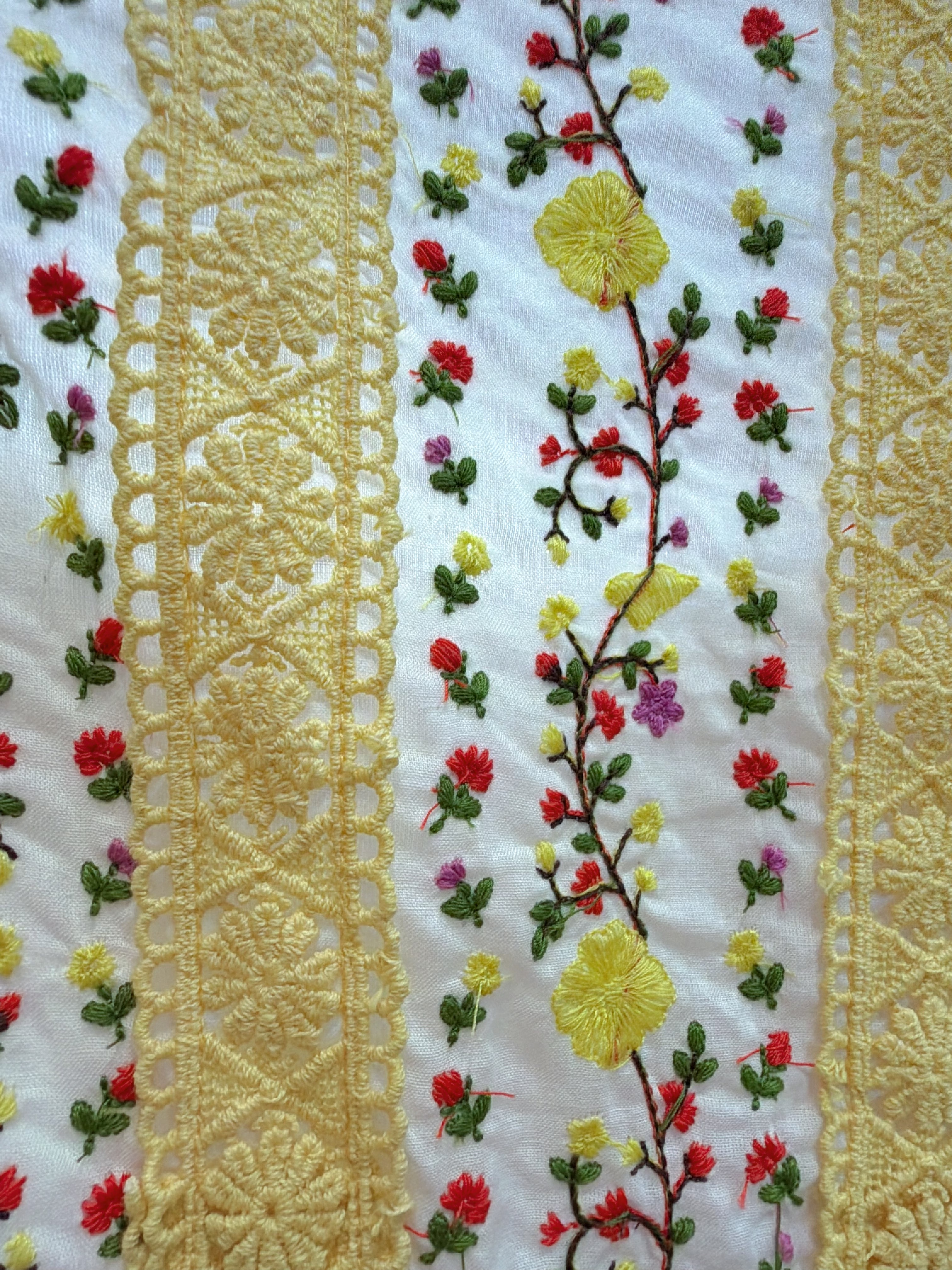 2121 Yellow chiffron flower OP