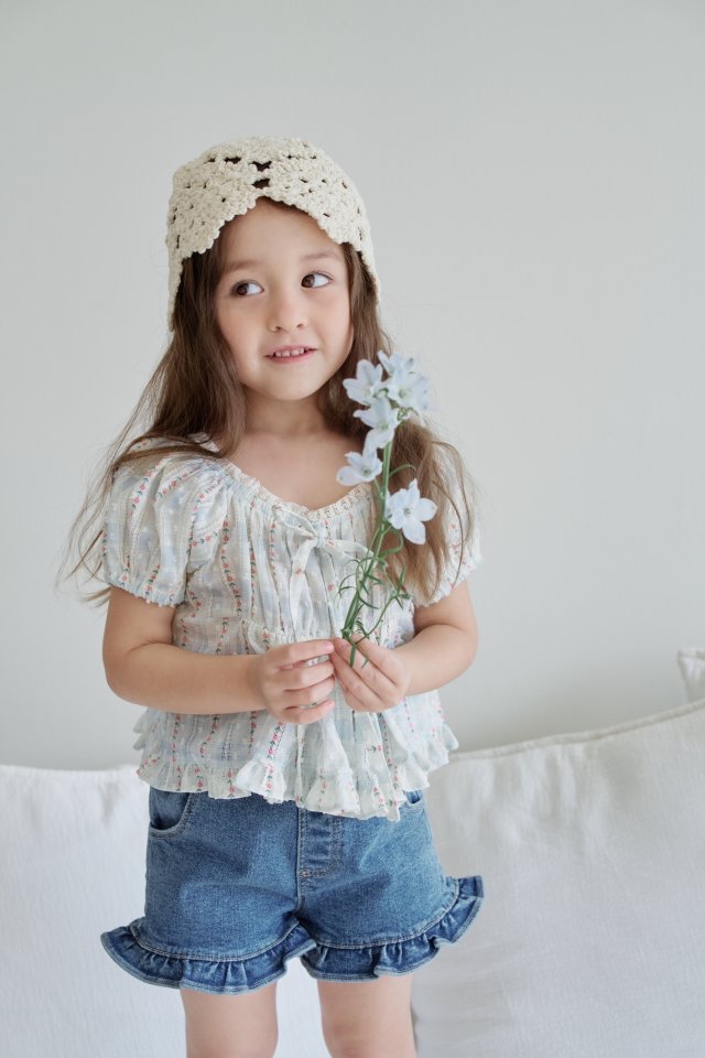 Momoann | blouse (Blue size7(100-105)