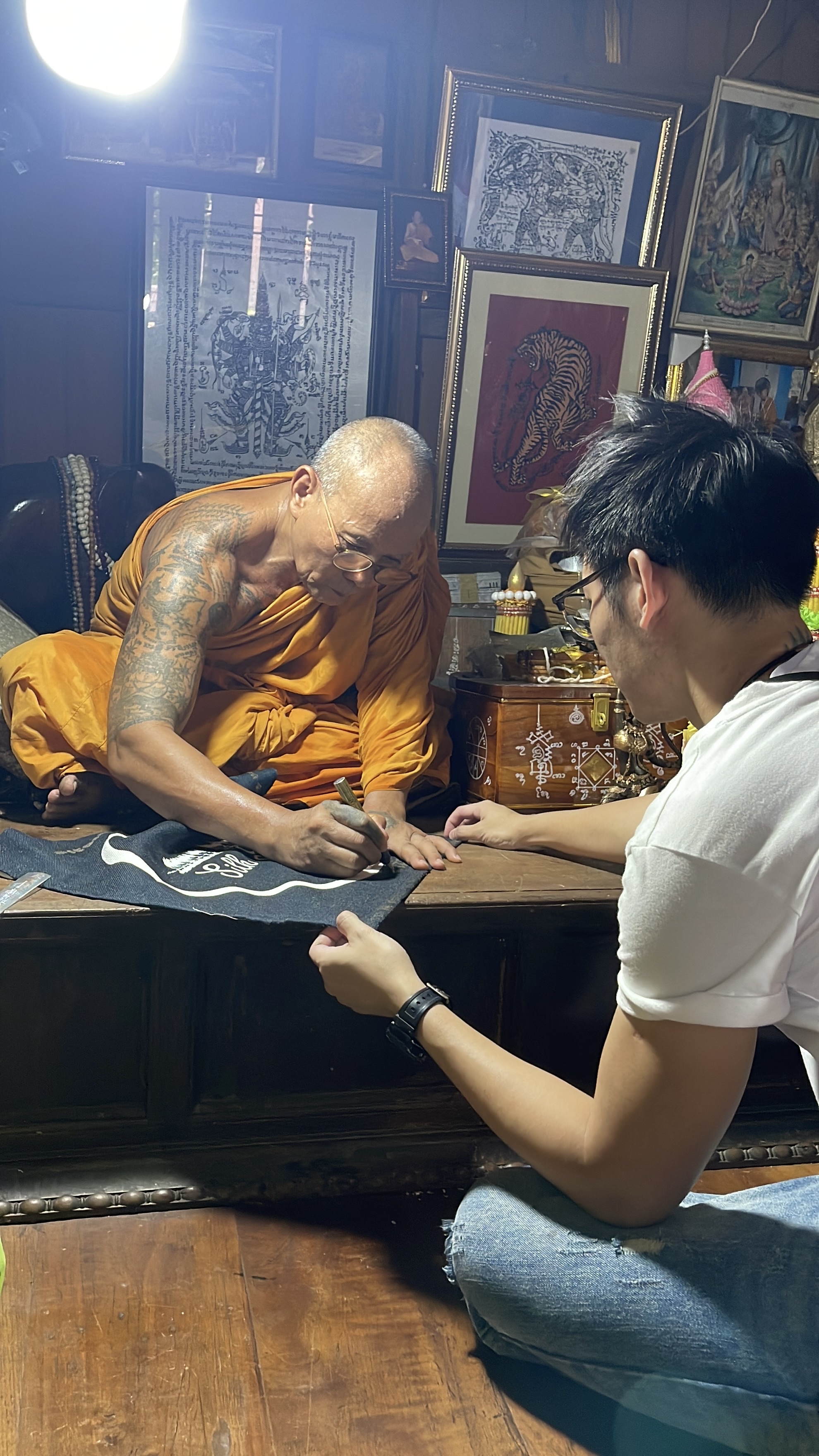 龍婆勒達辣｜破格霎 招財錢袋符片