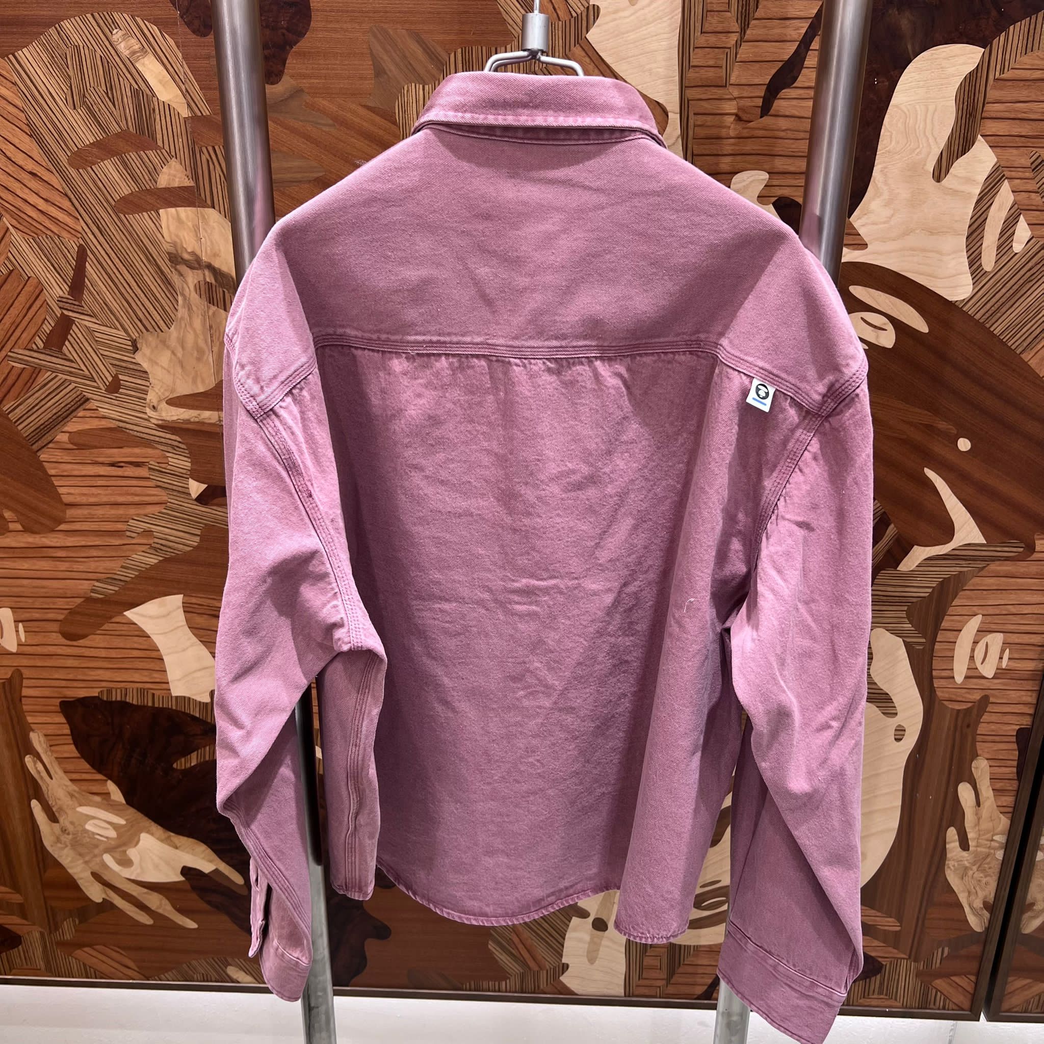 AAPE AAPENOW moonface long sleeve shirt (8558)