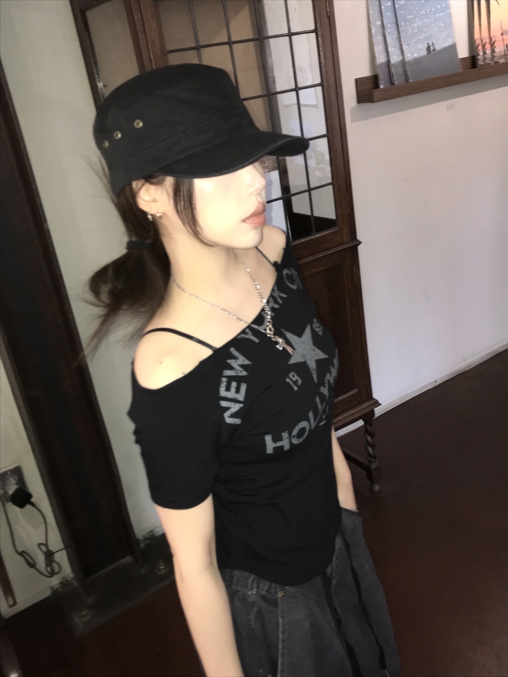 Vintage Wash Star Graphic Tee