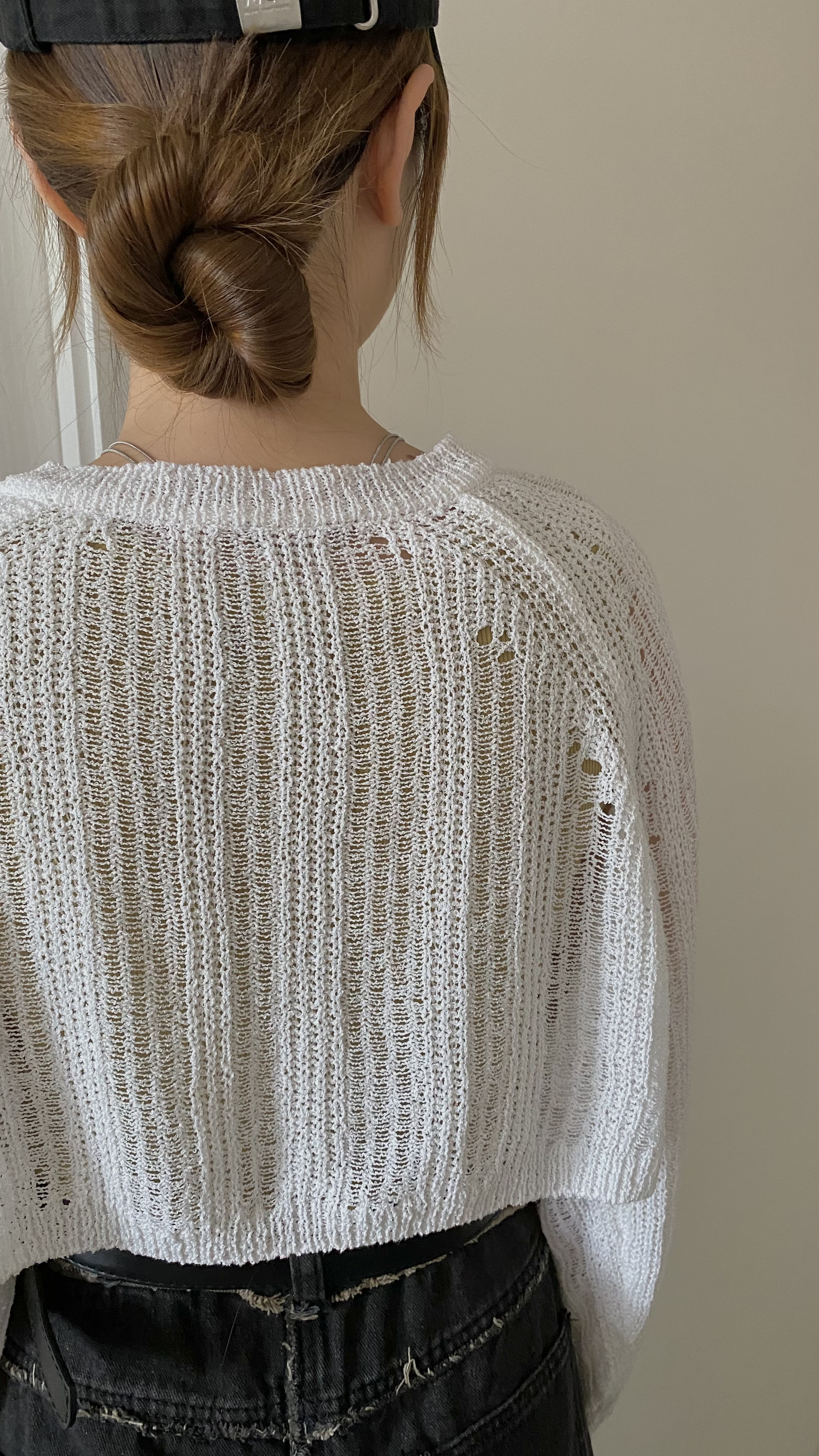 超高詢問度鏤空外套