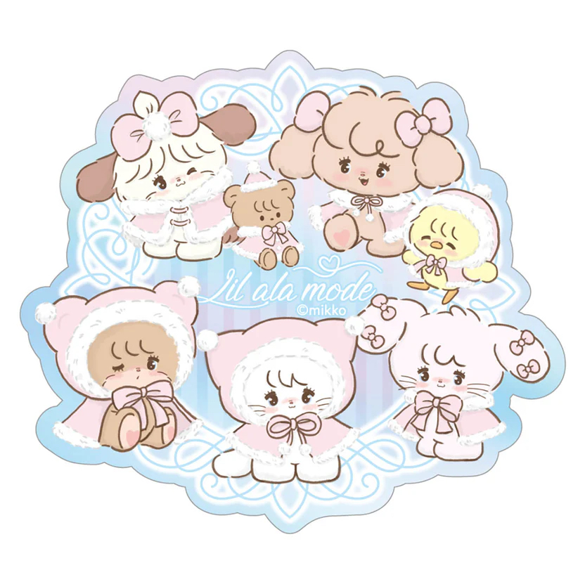 🎀【預訂】 Lil ala mode 貼紙 B