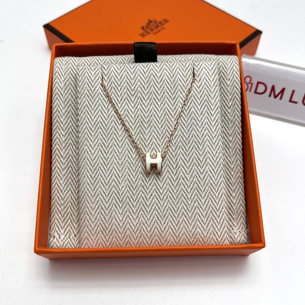 Hermes Mini Pop H White RGHW
