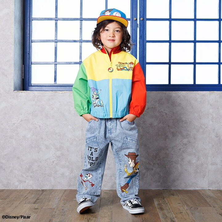 🇯🇵預訂 日本直送🇯🇵Babydoll x Toy Story系列人物前後印花直筒牛仔褲