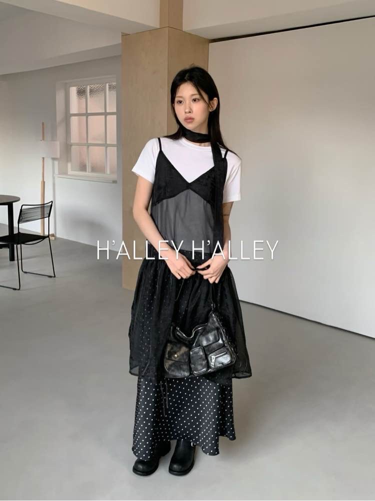 221042 束腰吊帶one piece