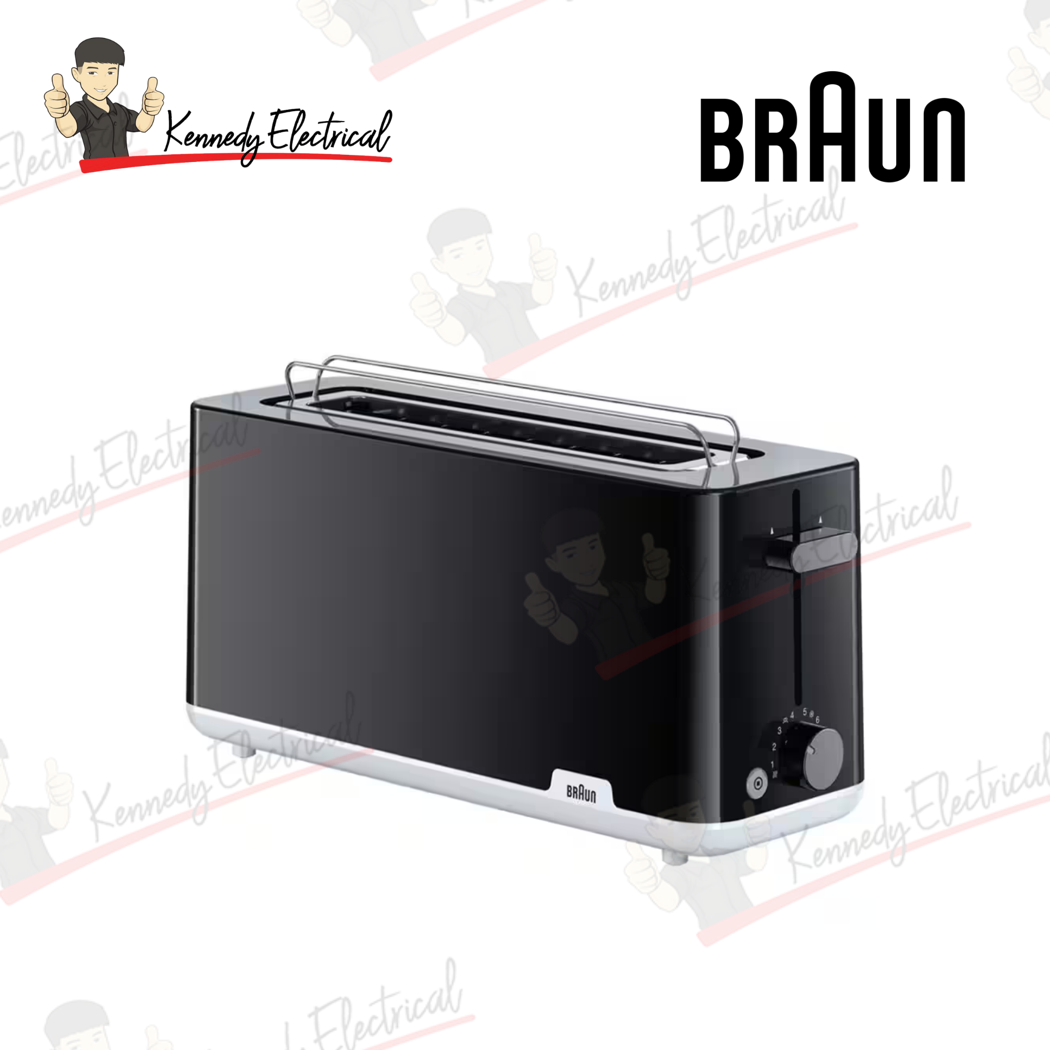Braun Breakfast1 2-Slot Toaster Black (HT1110BK)