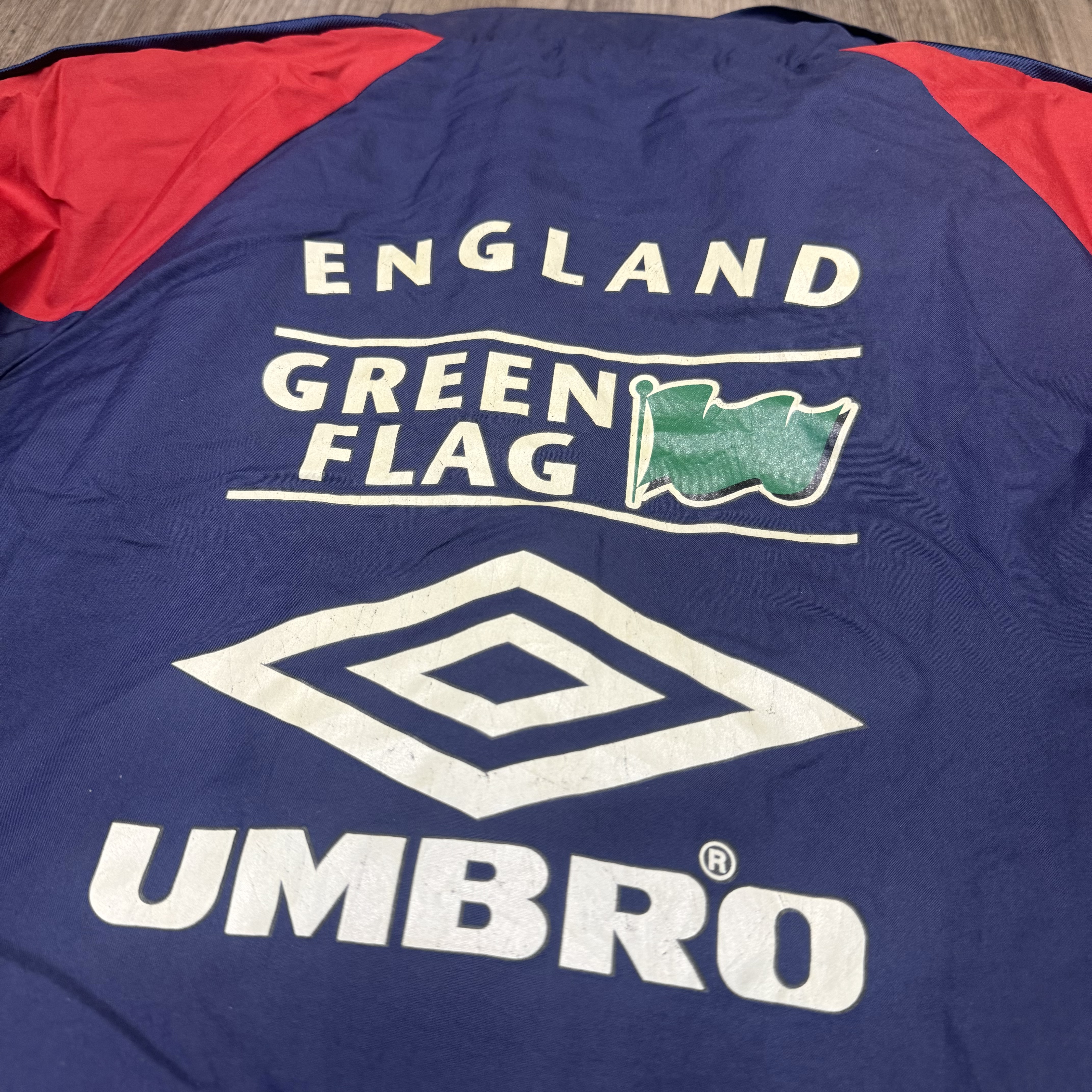 England 98/00 vintage rain jacket