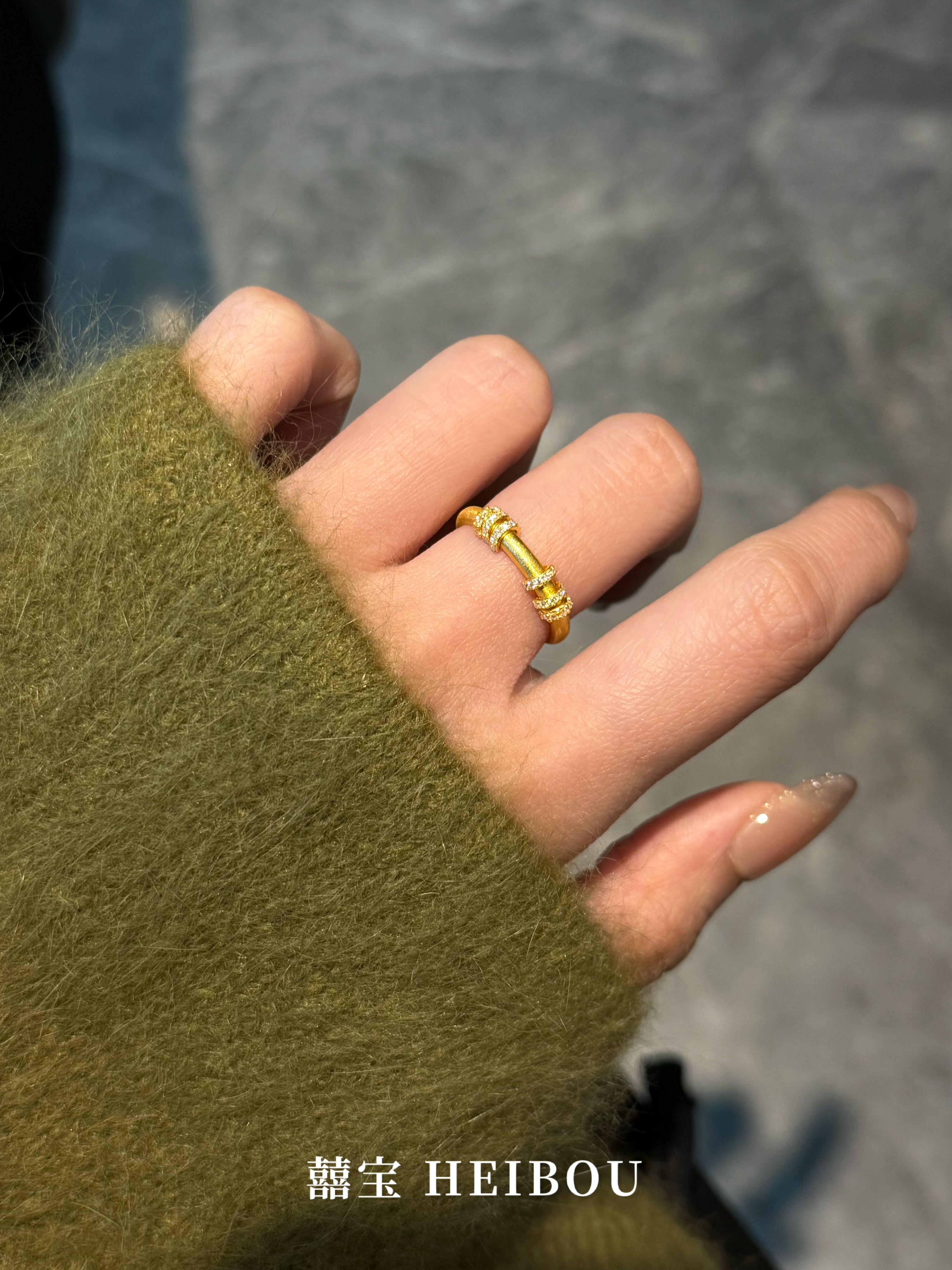 【5D硬金】时来运转戒指