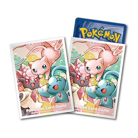 Pokemon「夢幻＆瑪納霏＆蒂安希」卡套