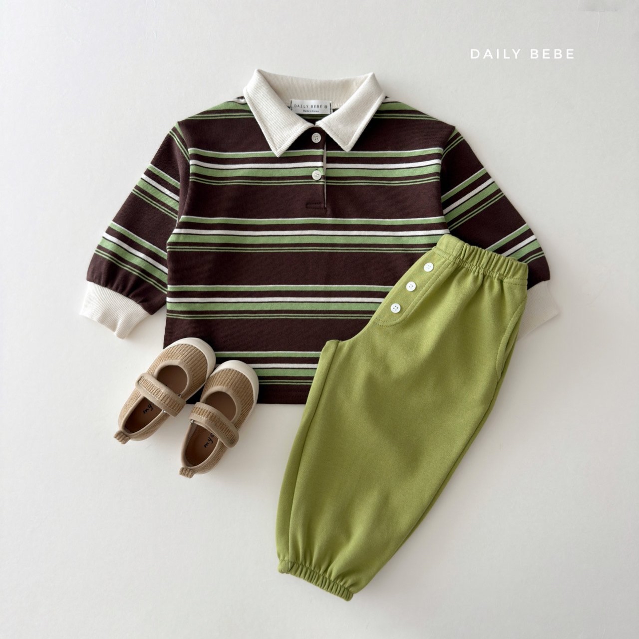 Dailybebe | Chestnut Polo Shirt