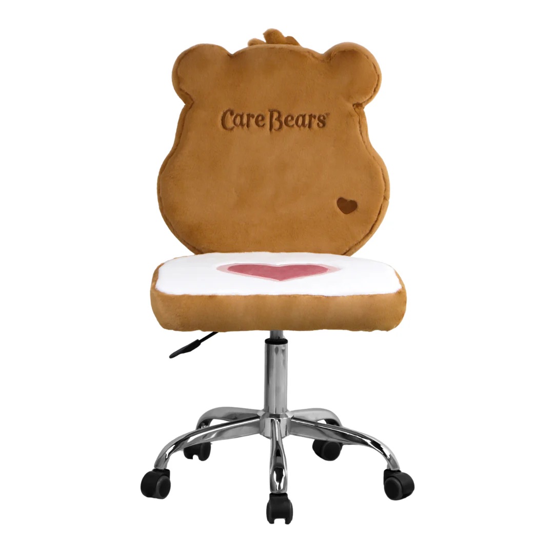 📦訂購 美國代購 Impressions Vanity Care Bears Tenderheart Bear Swivel Vanity Chair 旋轉式辦公桌椅 化妝椅