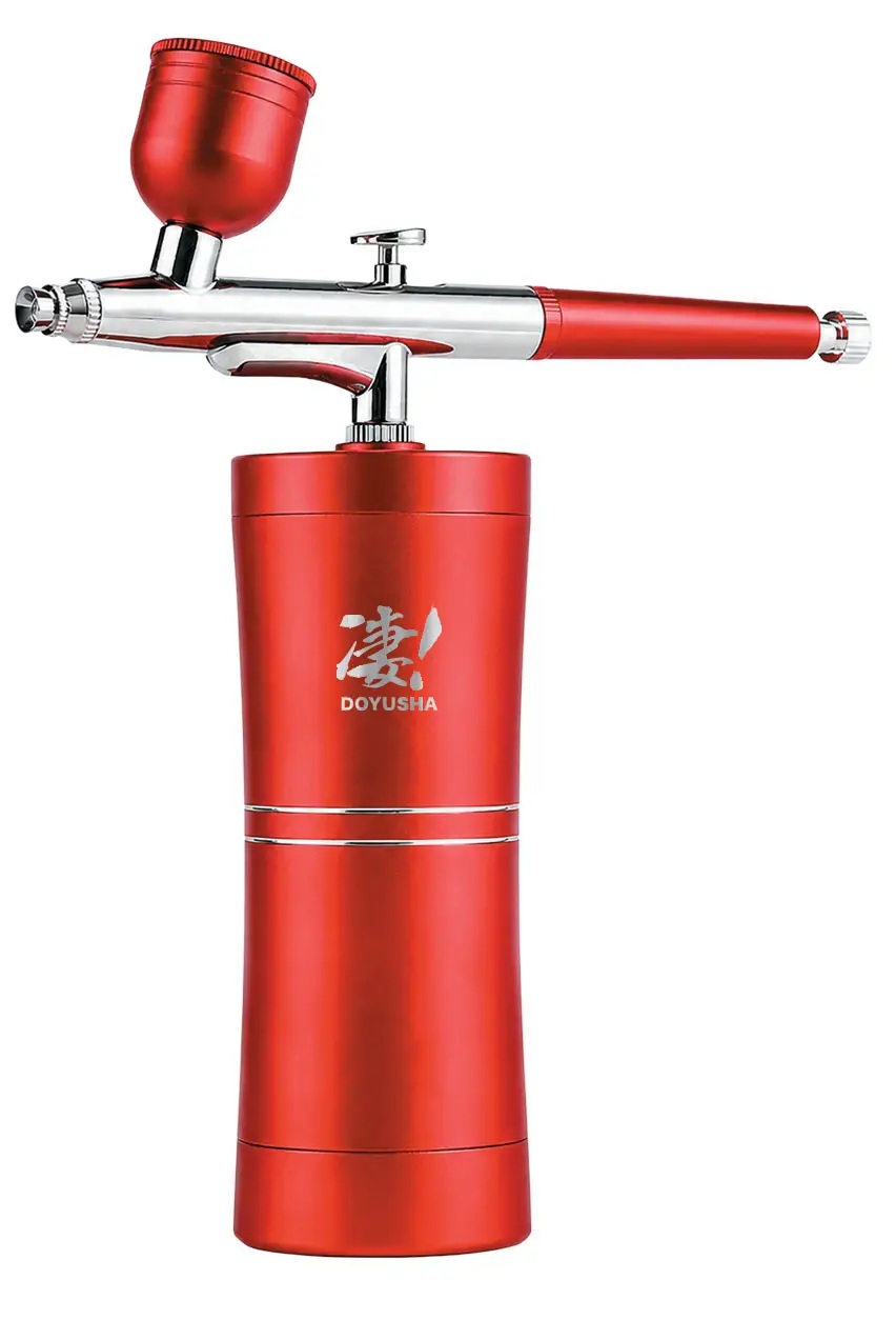 SGOT! Hobby Handheld Air Compressor for Beginners Red