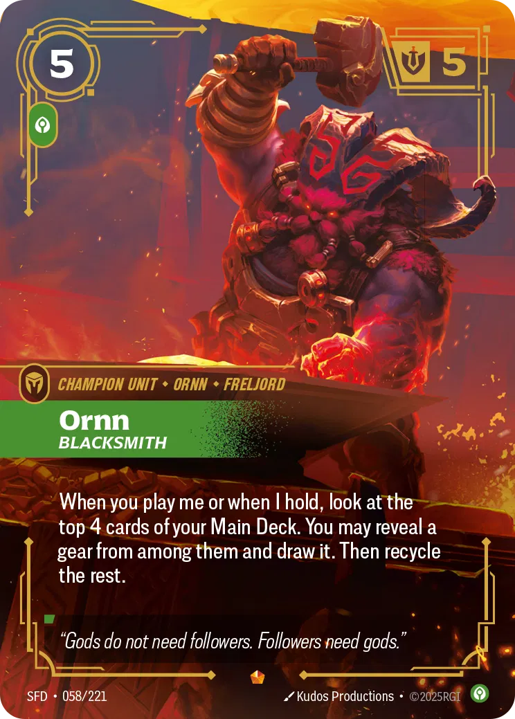 Spiritforged - Epic - Calm Rune (Set 2)