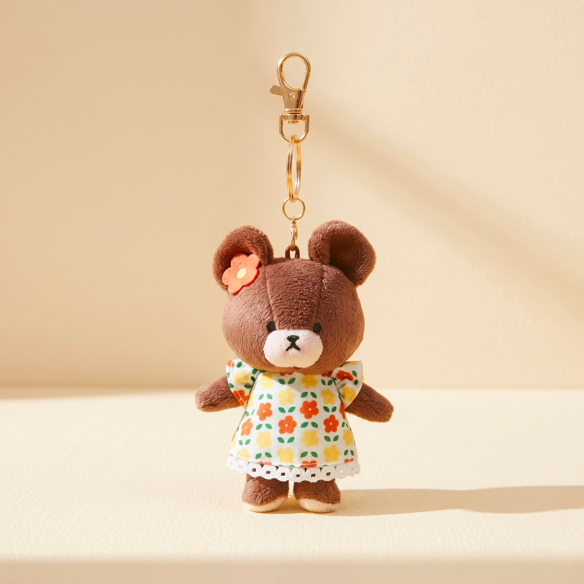 The Bears' School - 公仔掛飾 (Jackie黃白花裙子款)