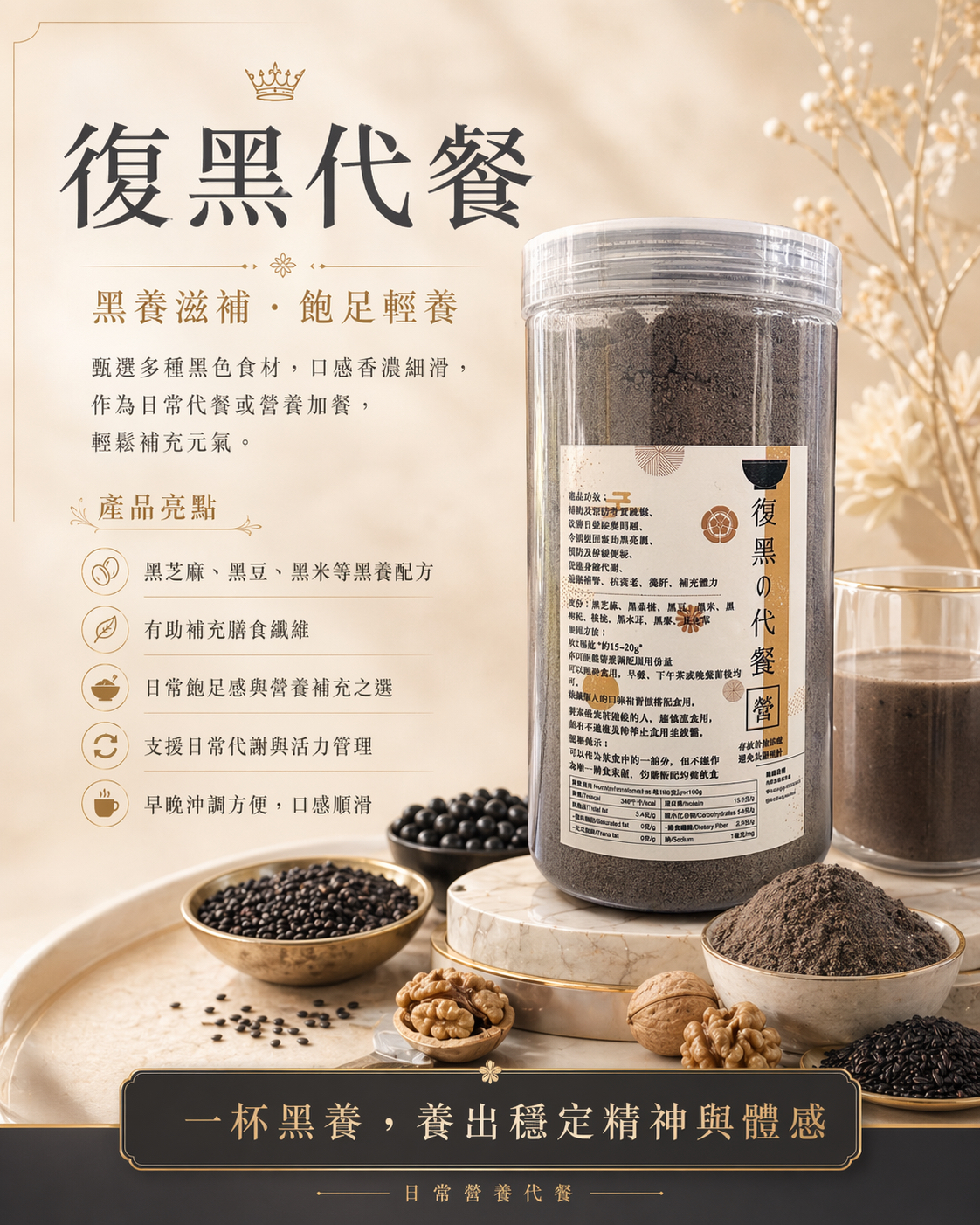 26/4出貨【營．復黑代餐】