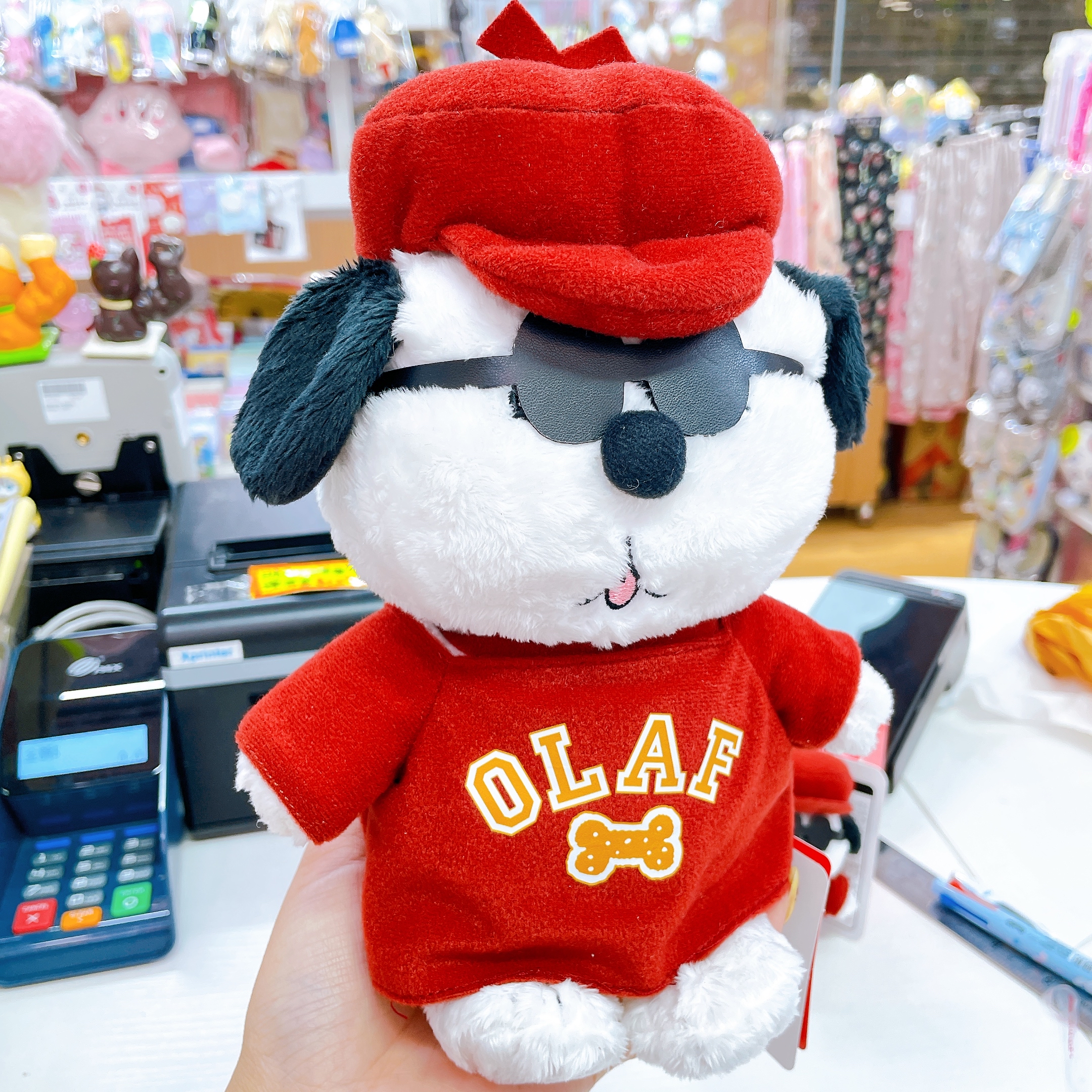 日本直送snoopy Olaf 公仔掛飾