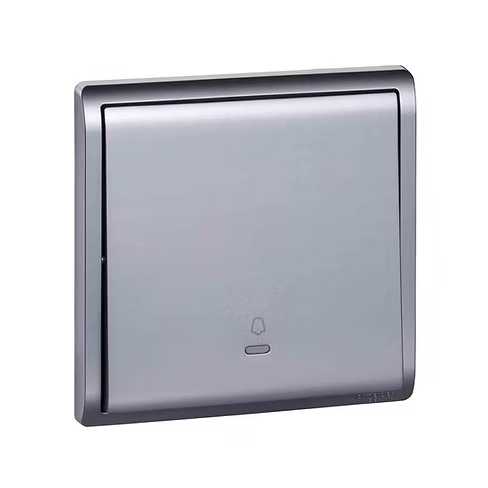 施耐德 Pieno 薰衣草銀 門鐘按手掣