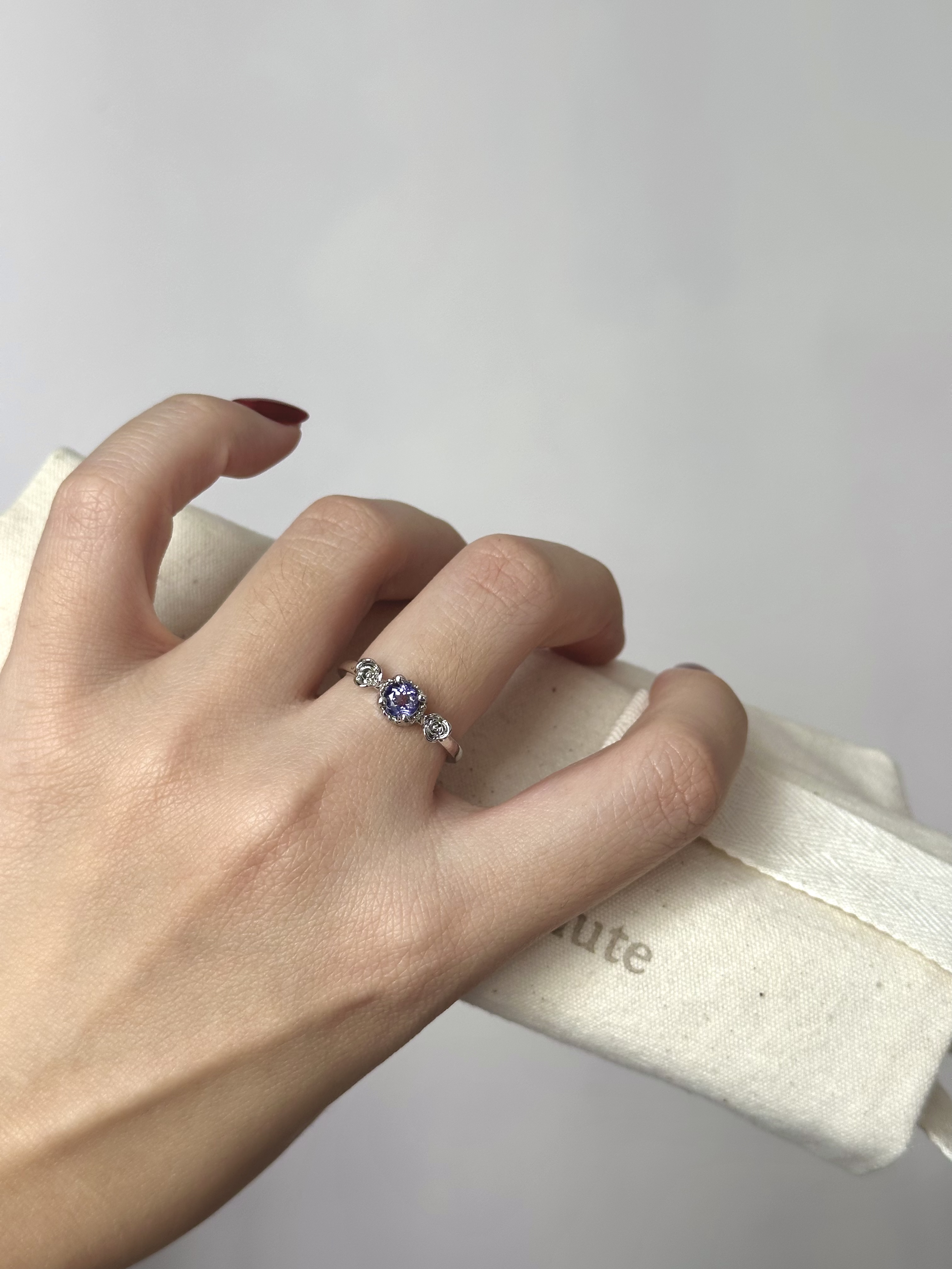 Blue Topaz Ring 蓝托帕戒指