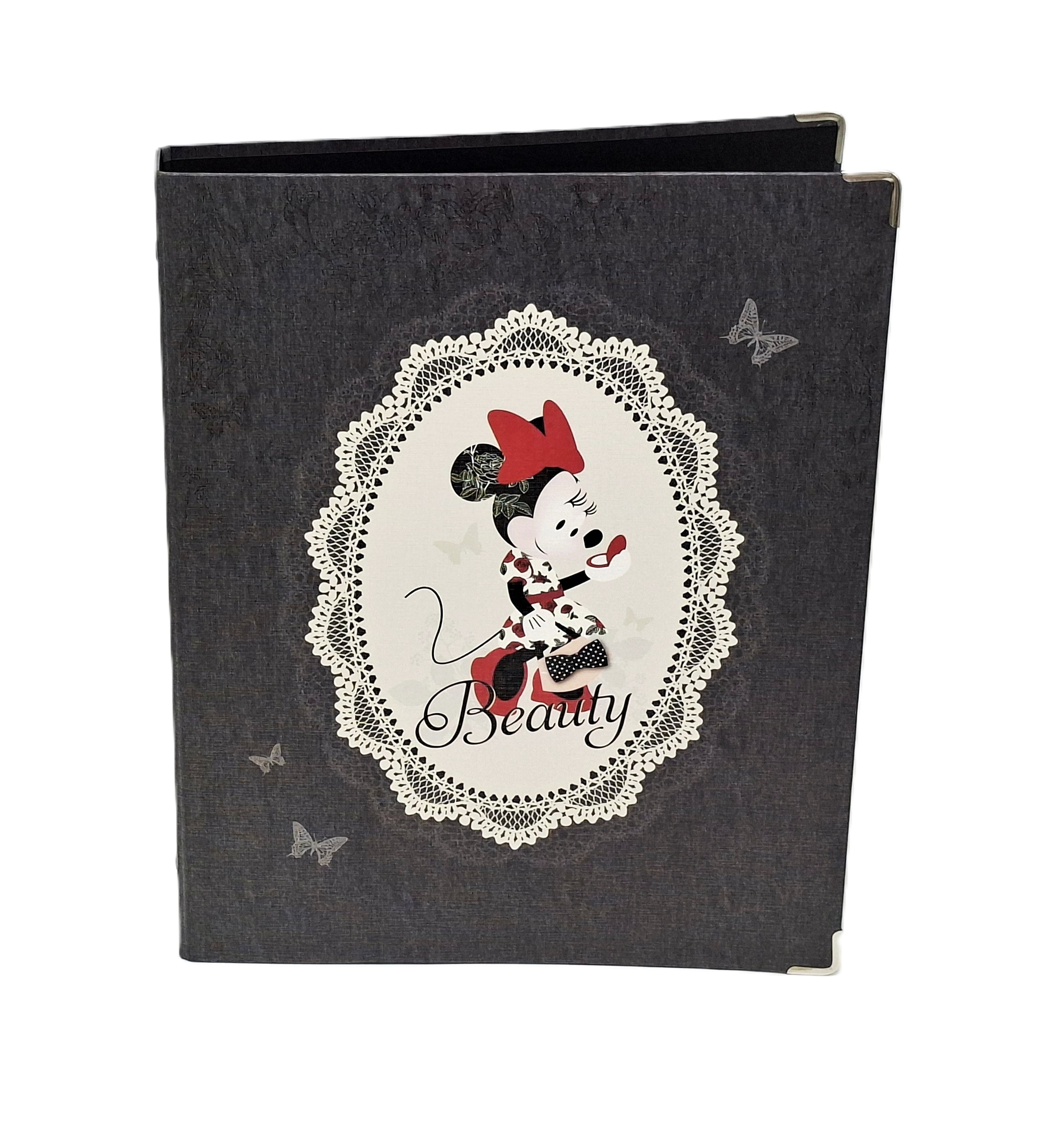 精裝3孔夾 Minnie Mouse   (DPAC-31302A)